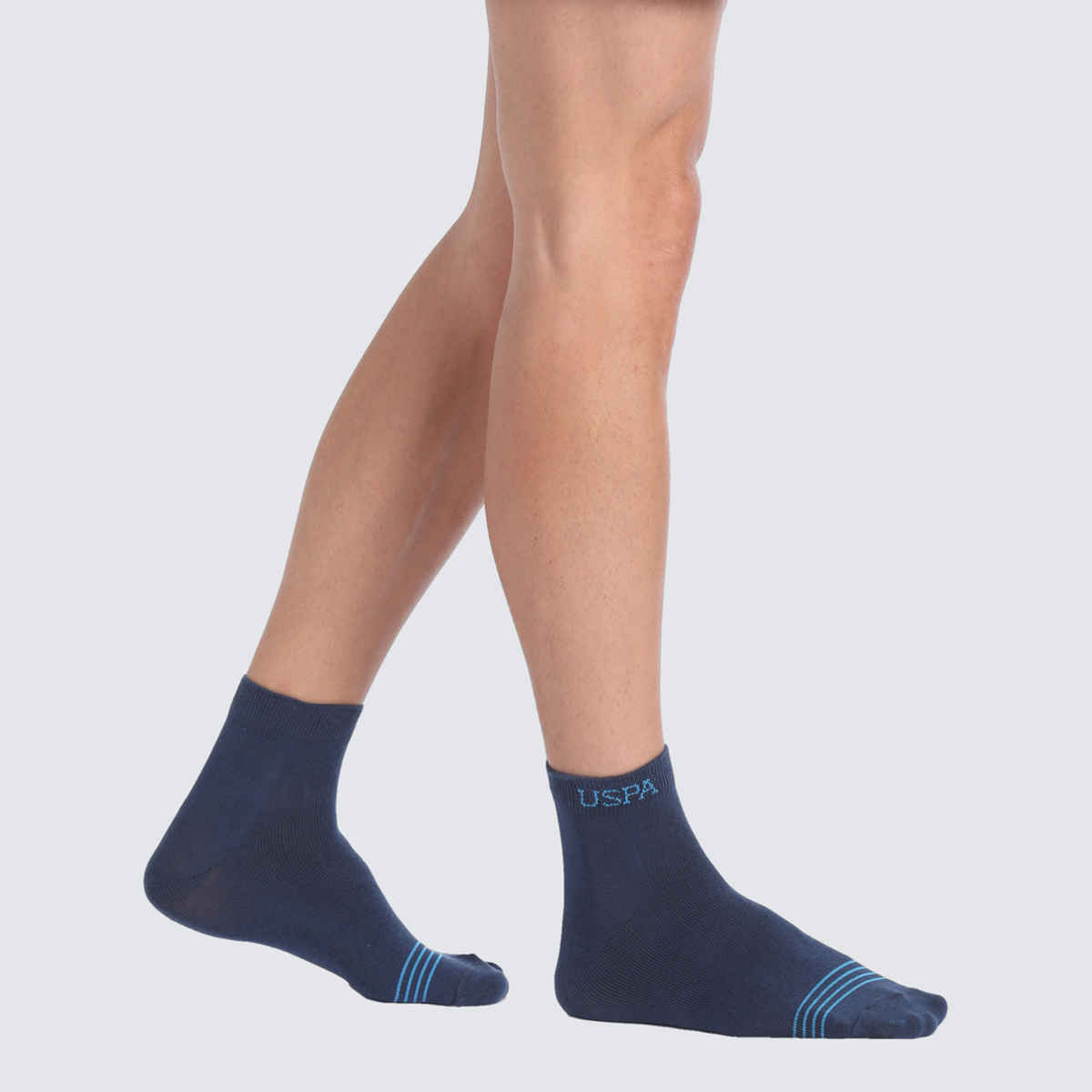 U.S. Polo Assn. | Socks Pack of 3 | I646 | Navy, Black and Grey