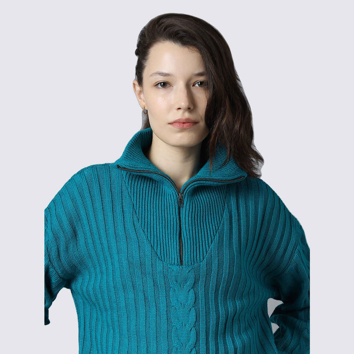High Star Women's Sweater | Teal - L