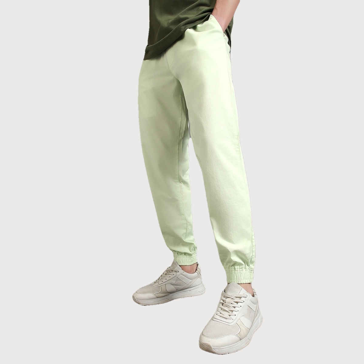 Bewakoof Joggers for Men | Green - 32