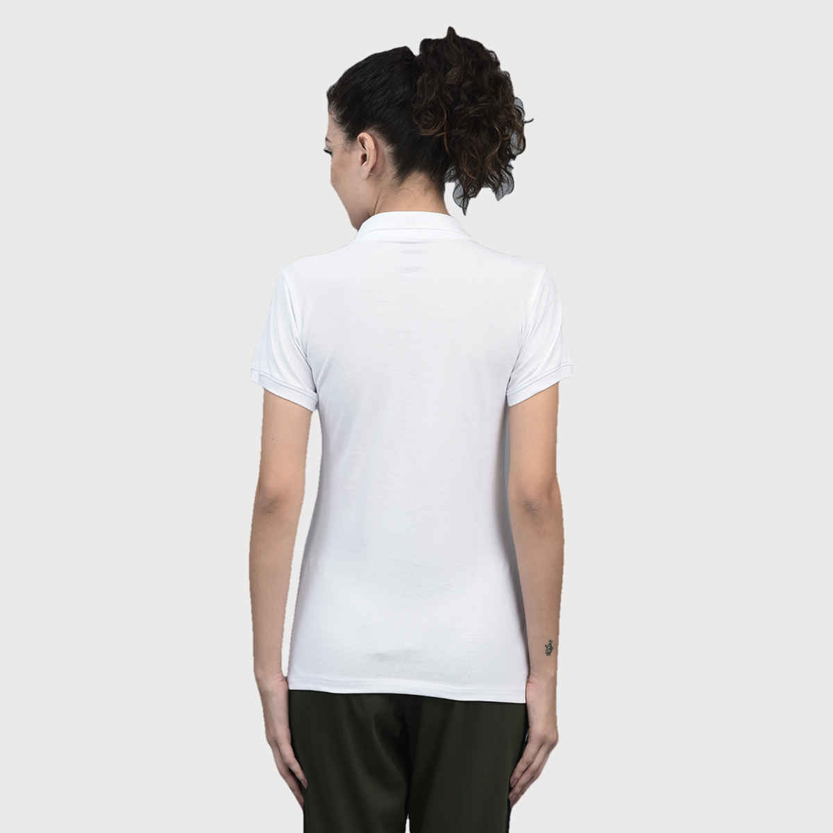 Dollar Women's Polo T-shirt - White | Premium Cotton | M