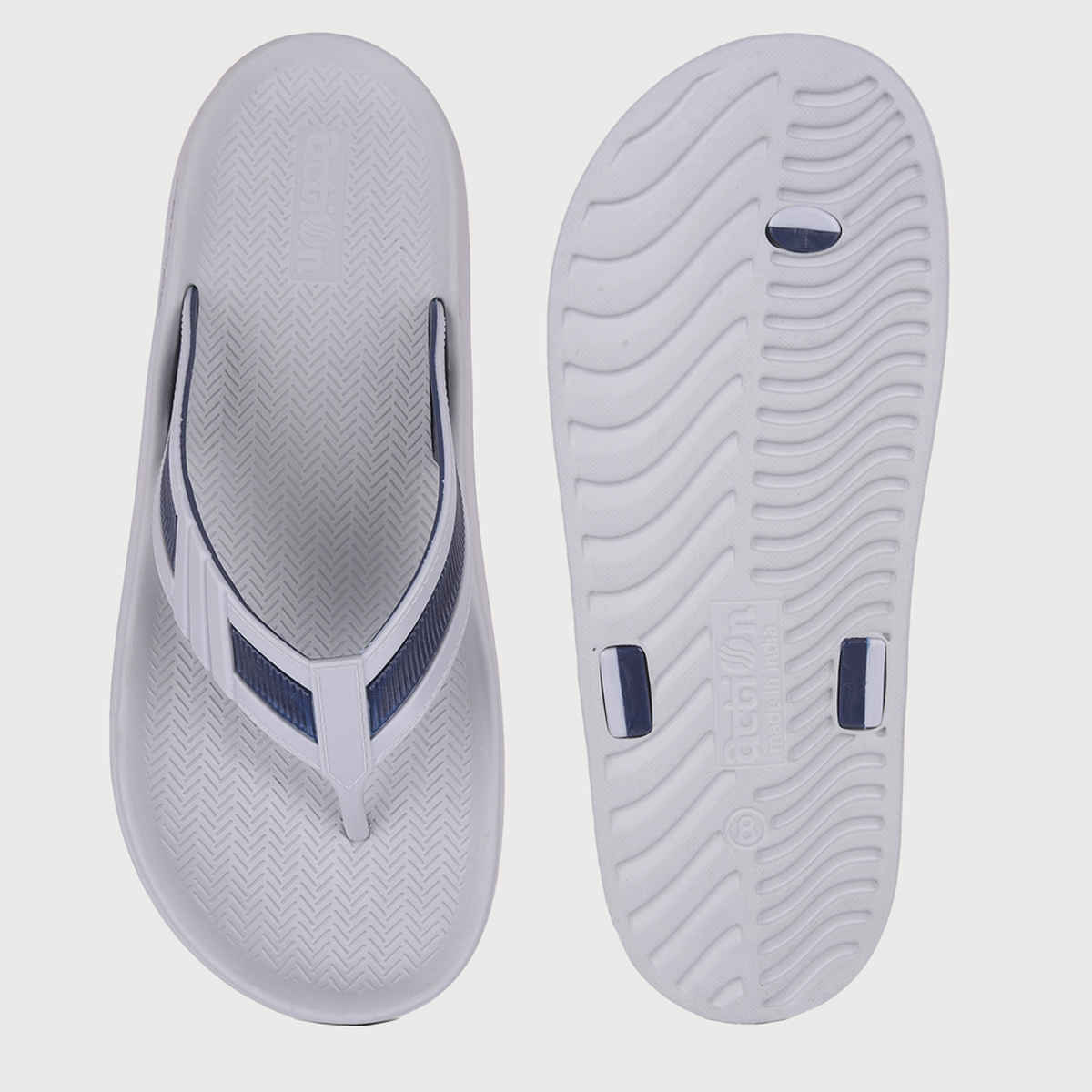 Action Eva Flotter Mens Eva Slippers | Uk | 8 | Lgry