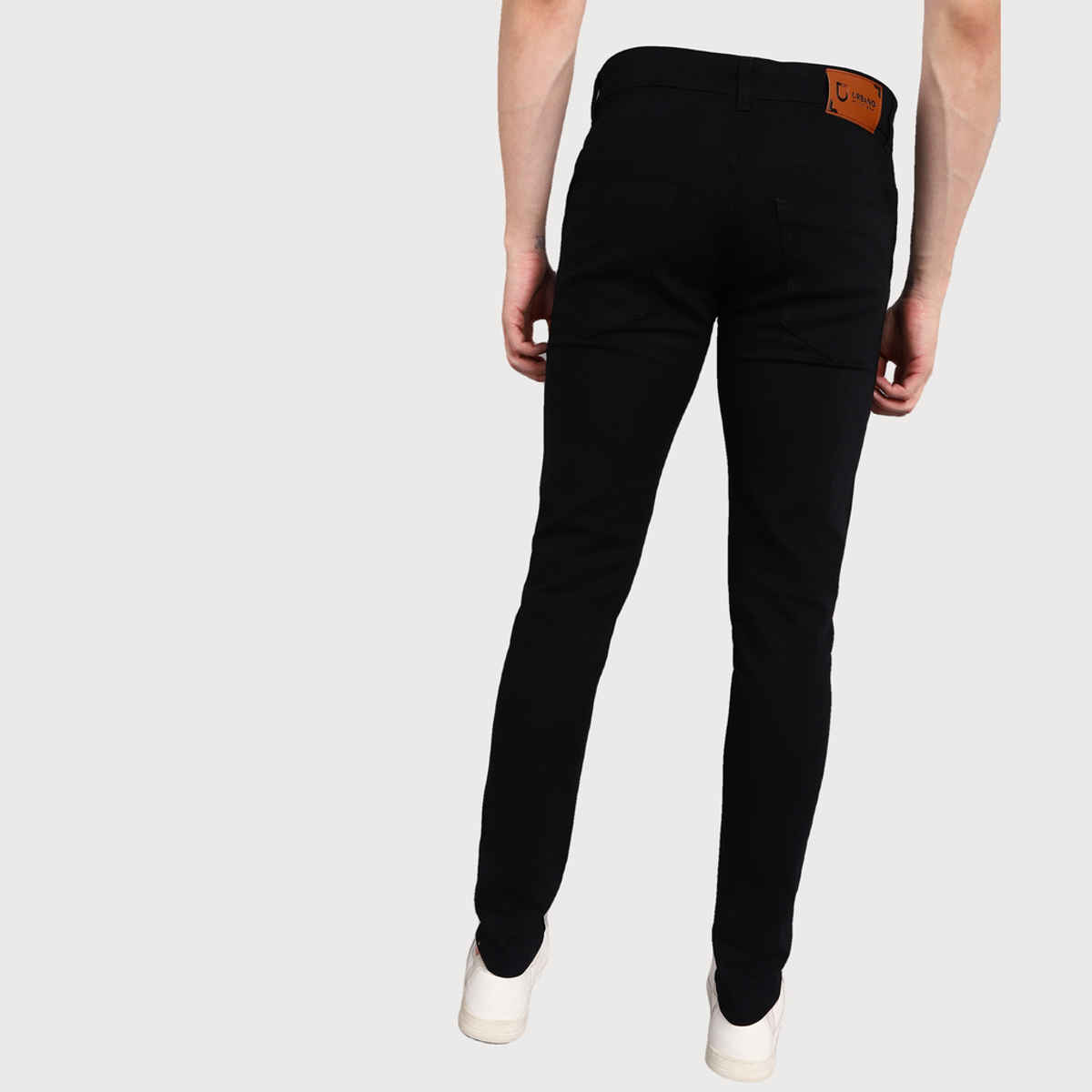 Urbano Fashion Men's Jeans Slim Fit Stretchable | Black | 36