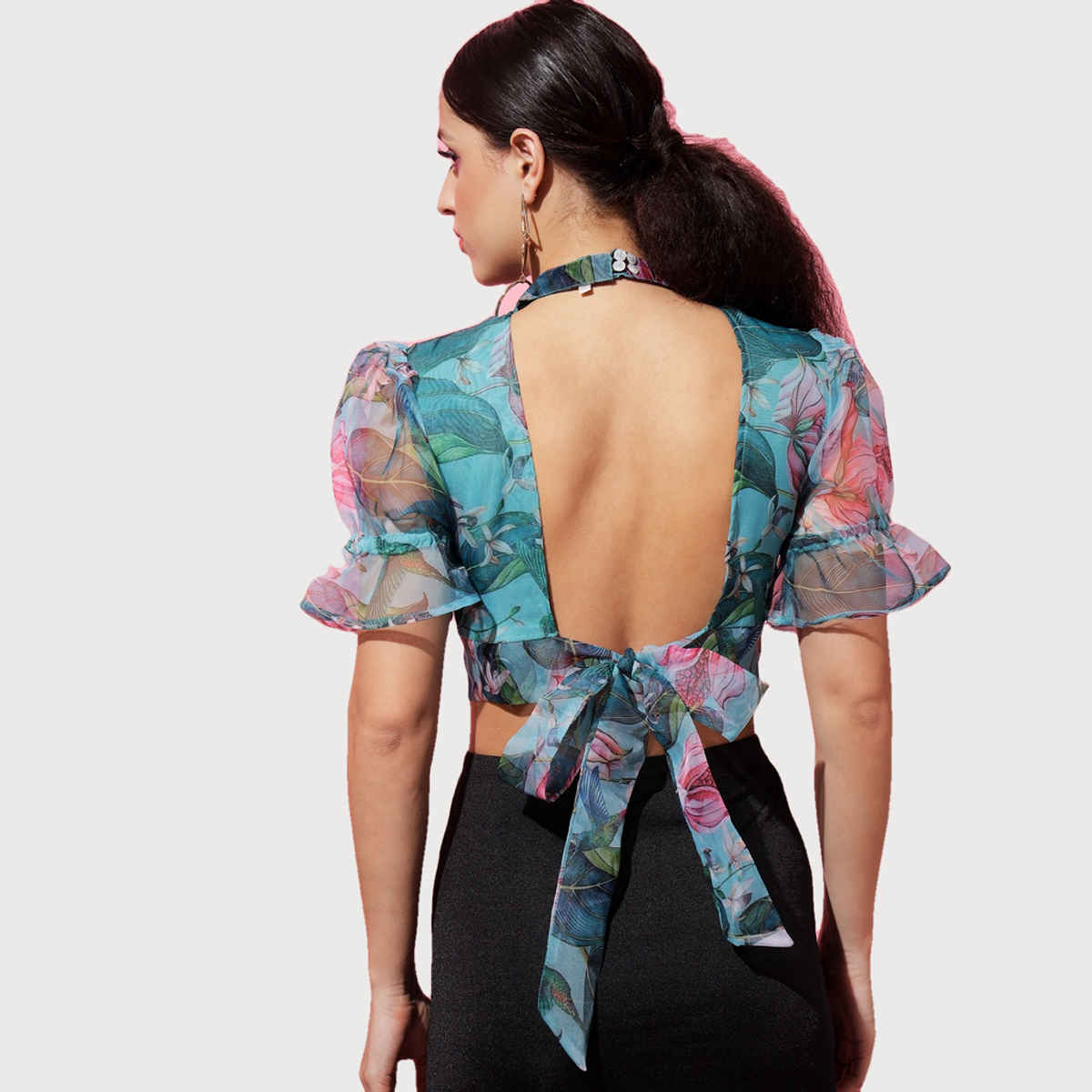 The Dry State Women's Light Blue Tops WTOP | 1186C | M