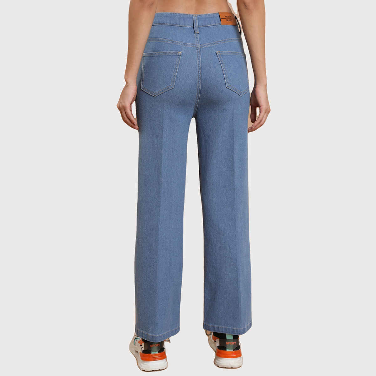 Tokyo Talkies Women's Flared Stretchable Jeans - 32