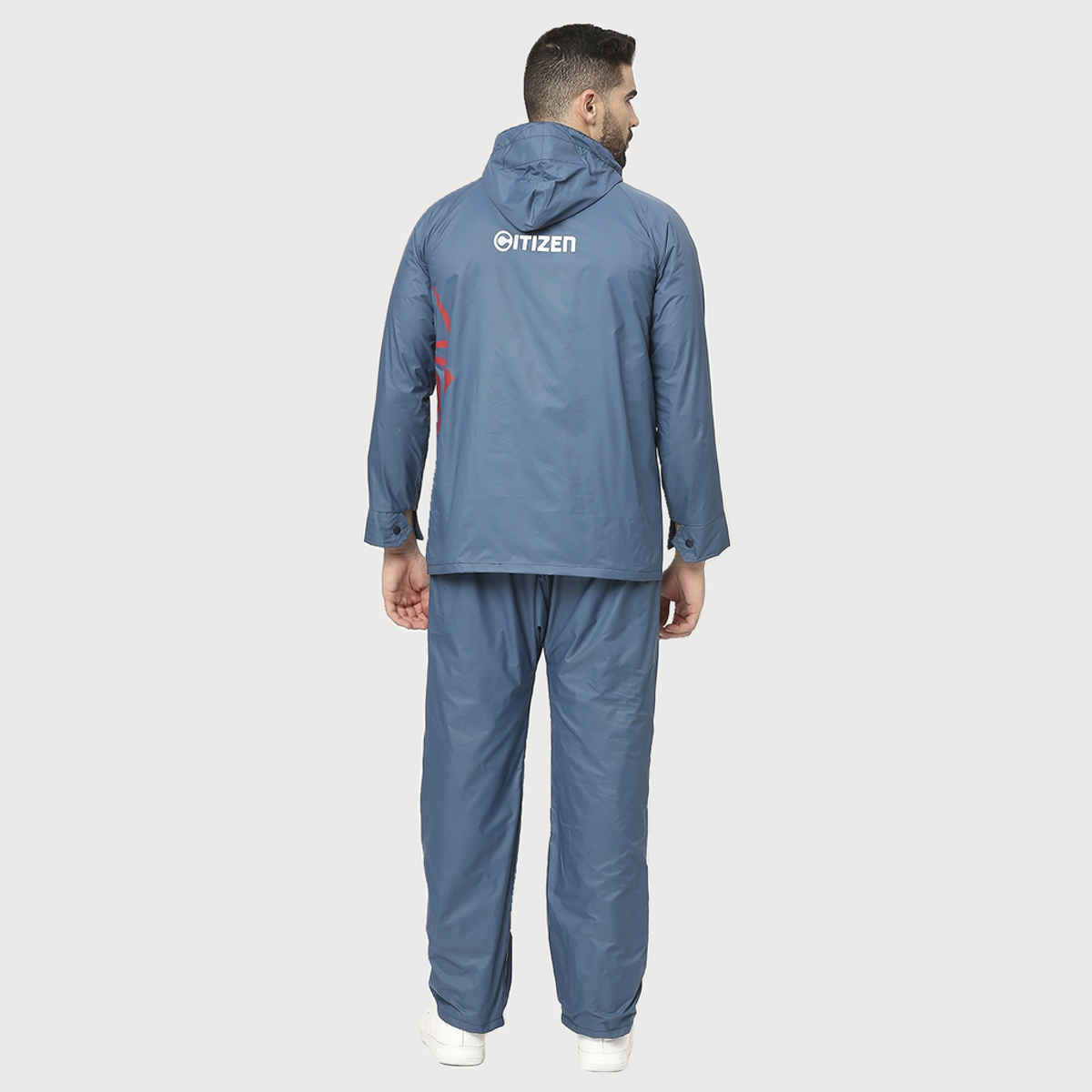 Citizen Reversible Raincoat With Pant Marvel Series Spiderman - Blue - CRO3-XL