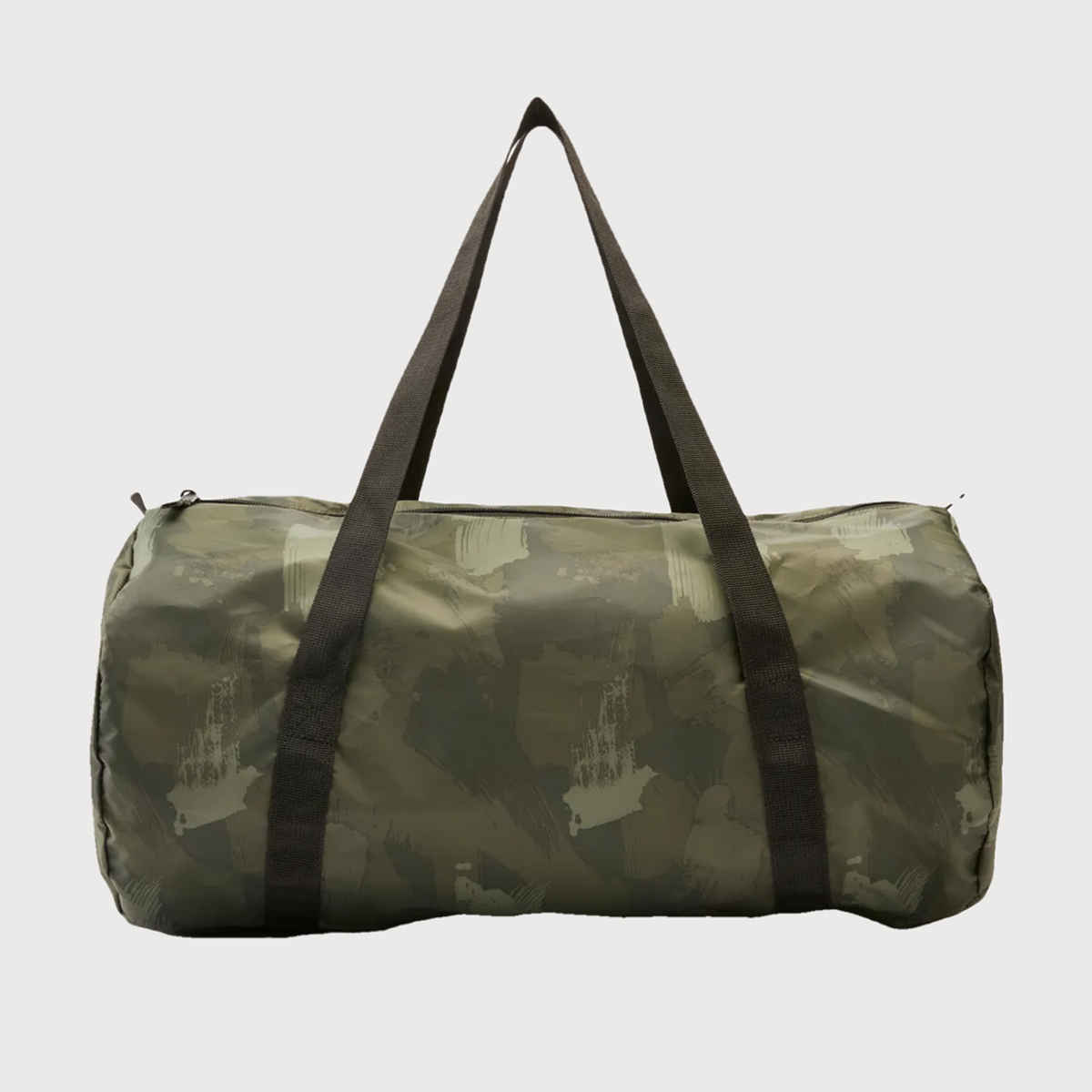 Decathlon Unisex Camouflage Polyester Duffle Bag | Green Camouflage | 30 L | One size