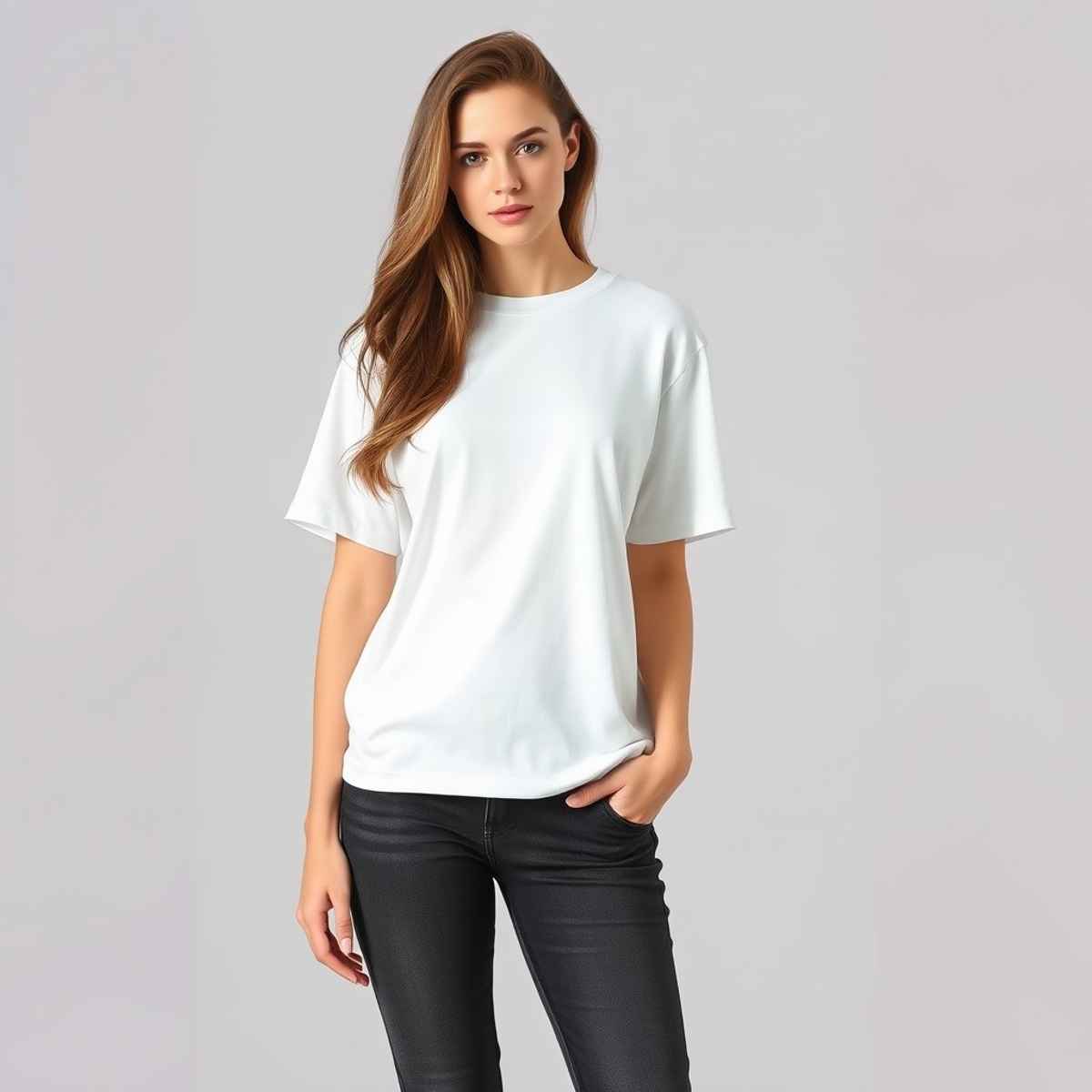 Springman Unisex Round Neck T-shirt | White - XL