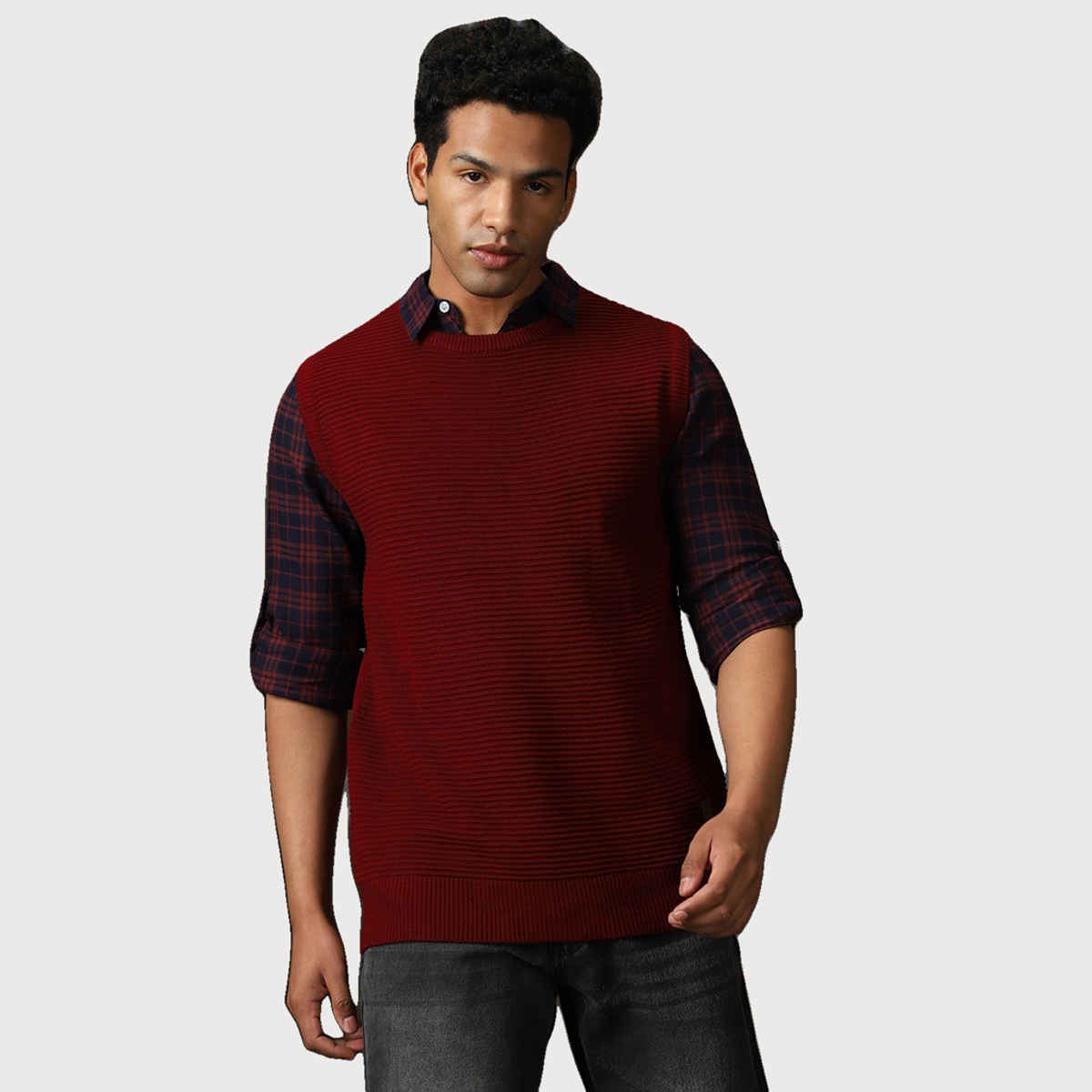 High Star Men's Sweater | Maroon - XL