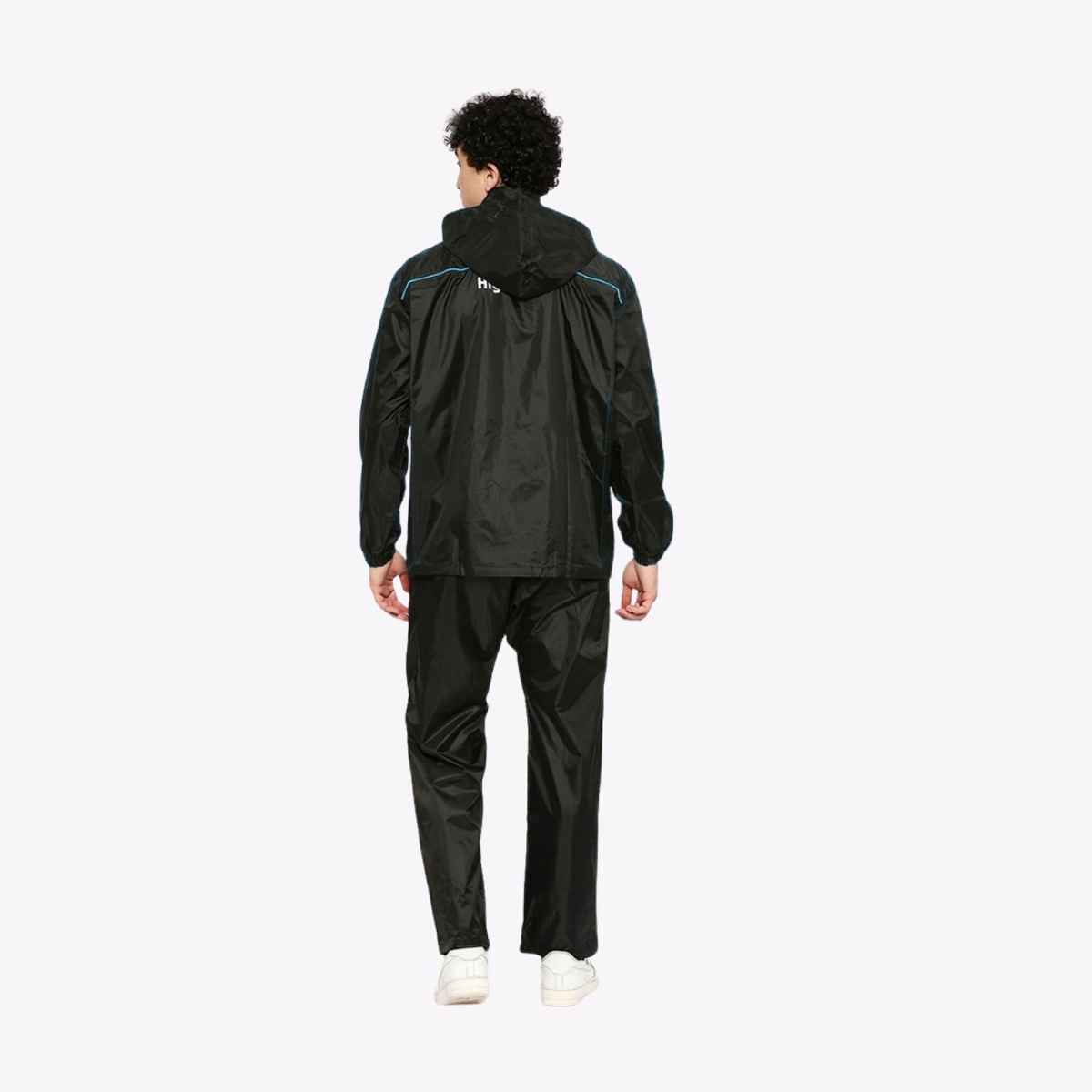 Highland Men's Duke | Baggy Seam Sealed Rainsuit | Black | XL