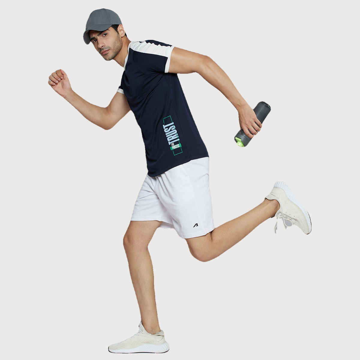 Alcis Men's Waffle Shorts | White | M