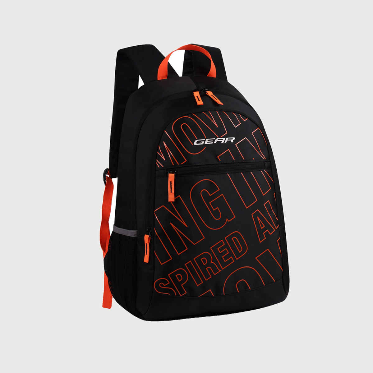 Gear Move on Back Pack - Black Orange