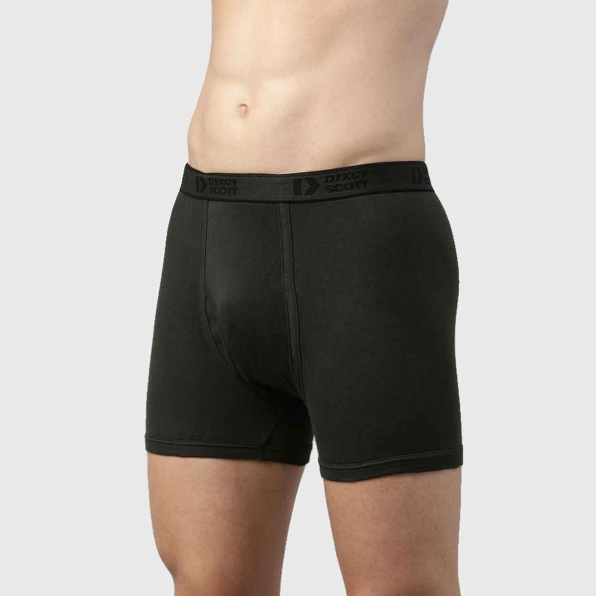 Dixcy Scott Originals Men'S Trunk Modern Fit Solid Innerwear (Multicolor-Pack Of 3)