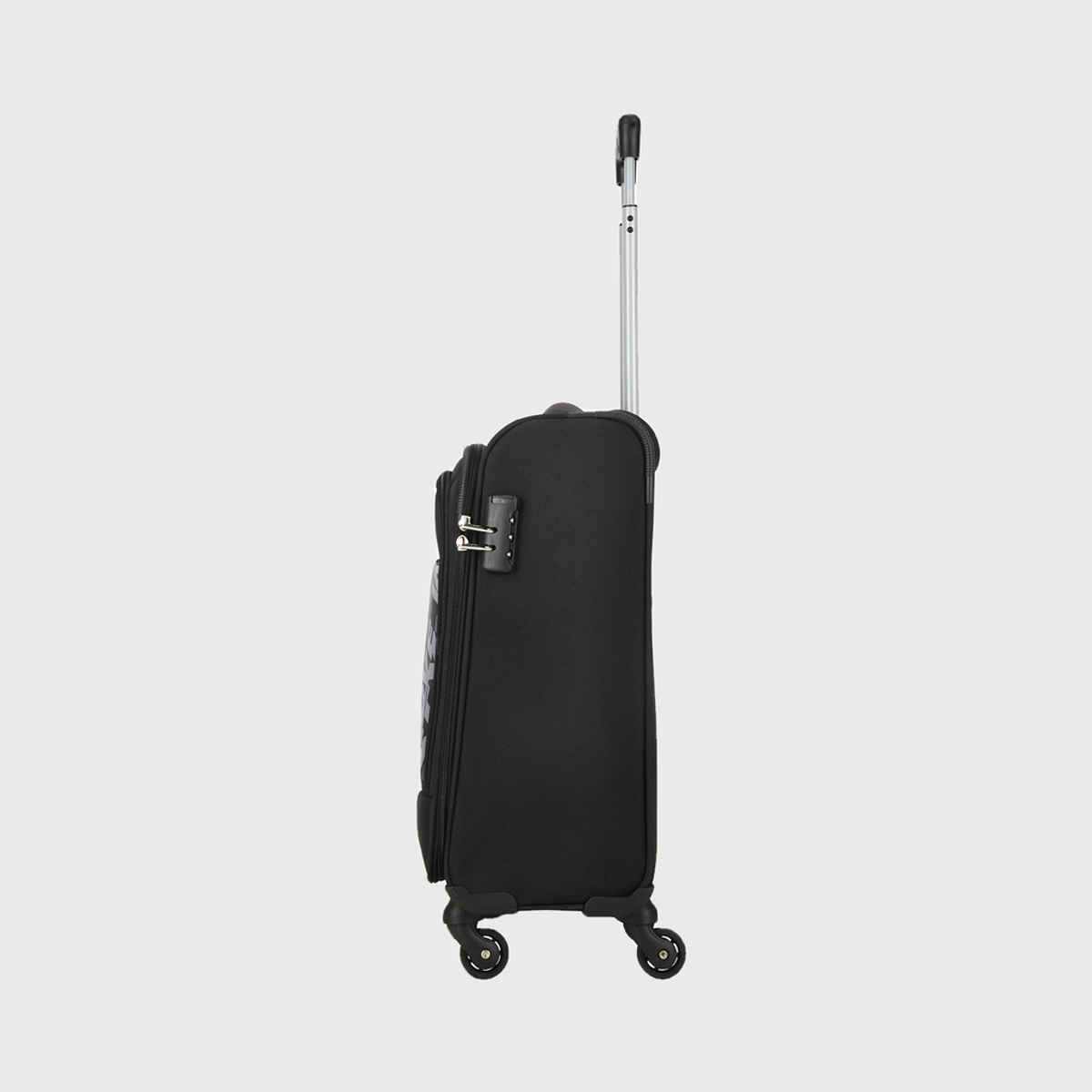 Skybags Unisex Solid Polyester 55 L Trolley Bag | Black - S