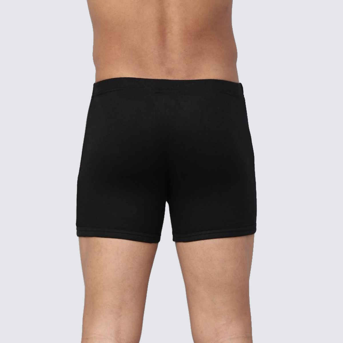 Levi's 010 Men's Comfort Boxer Brief | Comfort & Smartskin Technology | Pack Of 2 | Black,Black | L