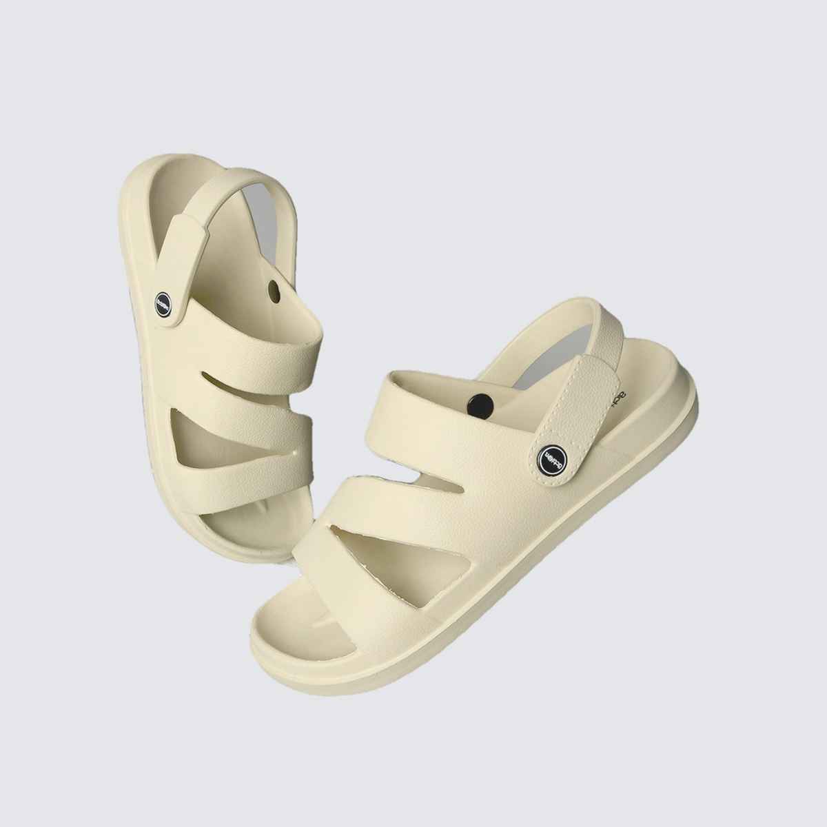 Action Men's Aptm-22 Sandals | Lightweight Eva Sandals | Office Wear Sandals | Beige - UK 7