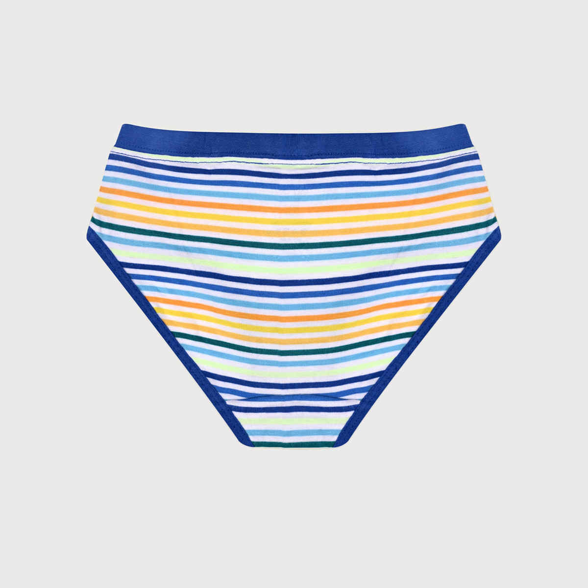 XY Life Hipsters for Girls, Tencel Modal, Antimicrobial - Multi Stripes | 7-8Y| Pack Of 3 Panty
