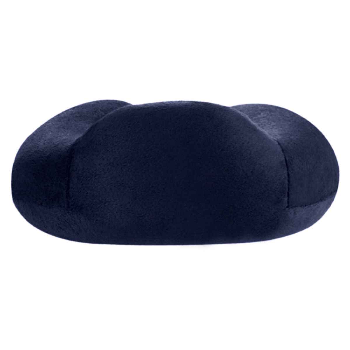 Billebon Unisex Memory Foam Neck Pillow with Eye Mask | Navy Blue - One Size