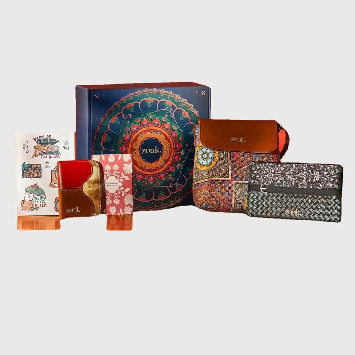 Zouk Mandala Getaway Tapestry Gift Box for Women