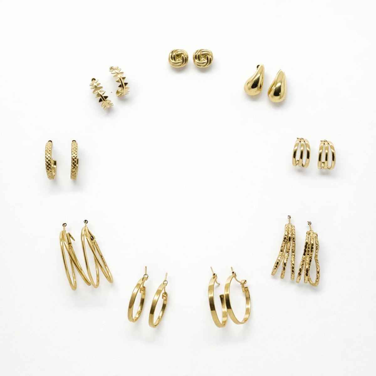 The Opal Factory Style 09 Gold Earrings-103