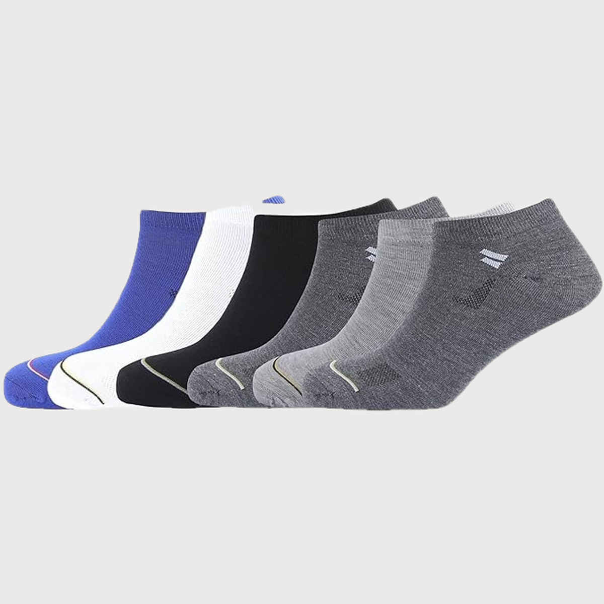 Sjeware Unisex Solid Combed Cotton Ankle Socks | Assorted - One Size