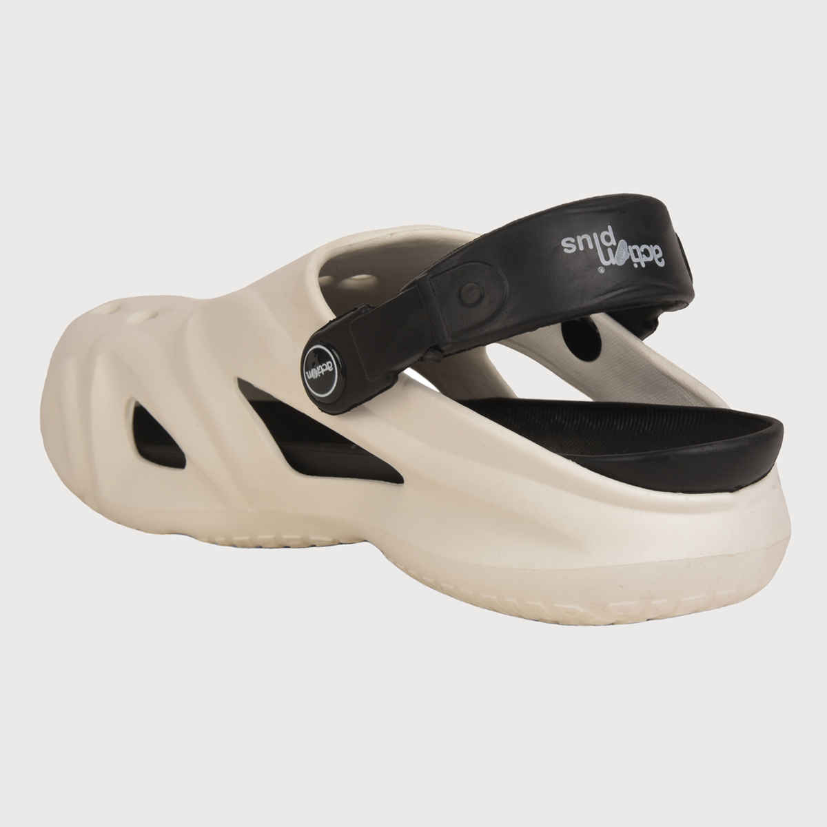 Action Men's Ontc-21 Ultra Lightweight Clogs | Trendy Colors | White and Black - UK 8
