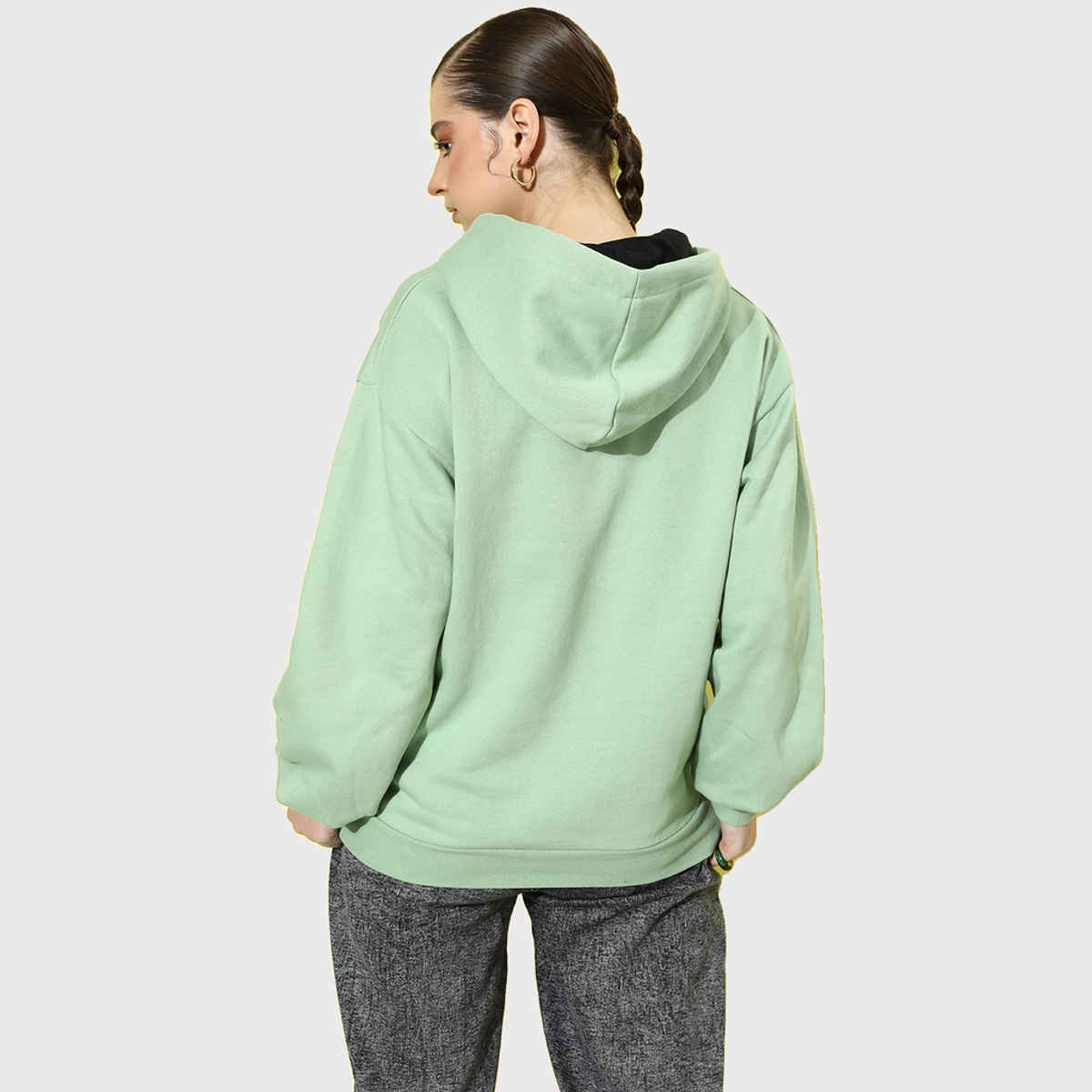 Dillinger Women's Sweatshirt | Dlwmnhd008P | Green - M