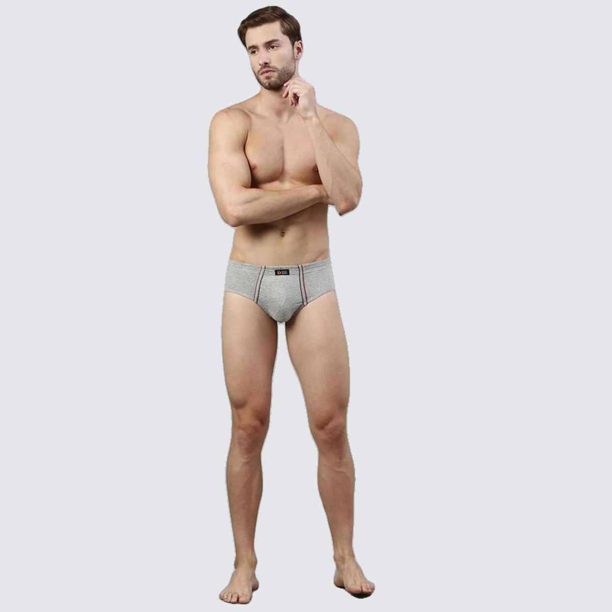 Dixcy Scott Men's Salsa Brief | 100% Combed Cotton - Soft & Breathable | Assorted