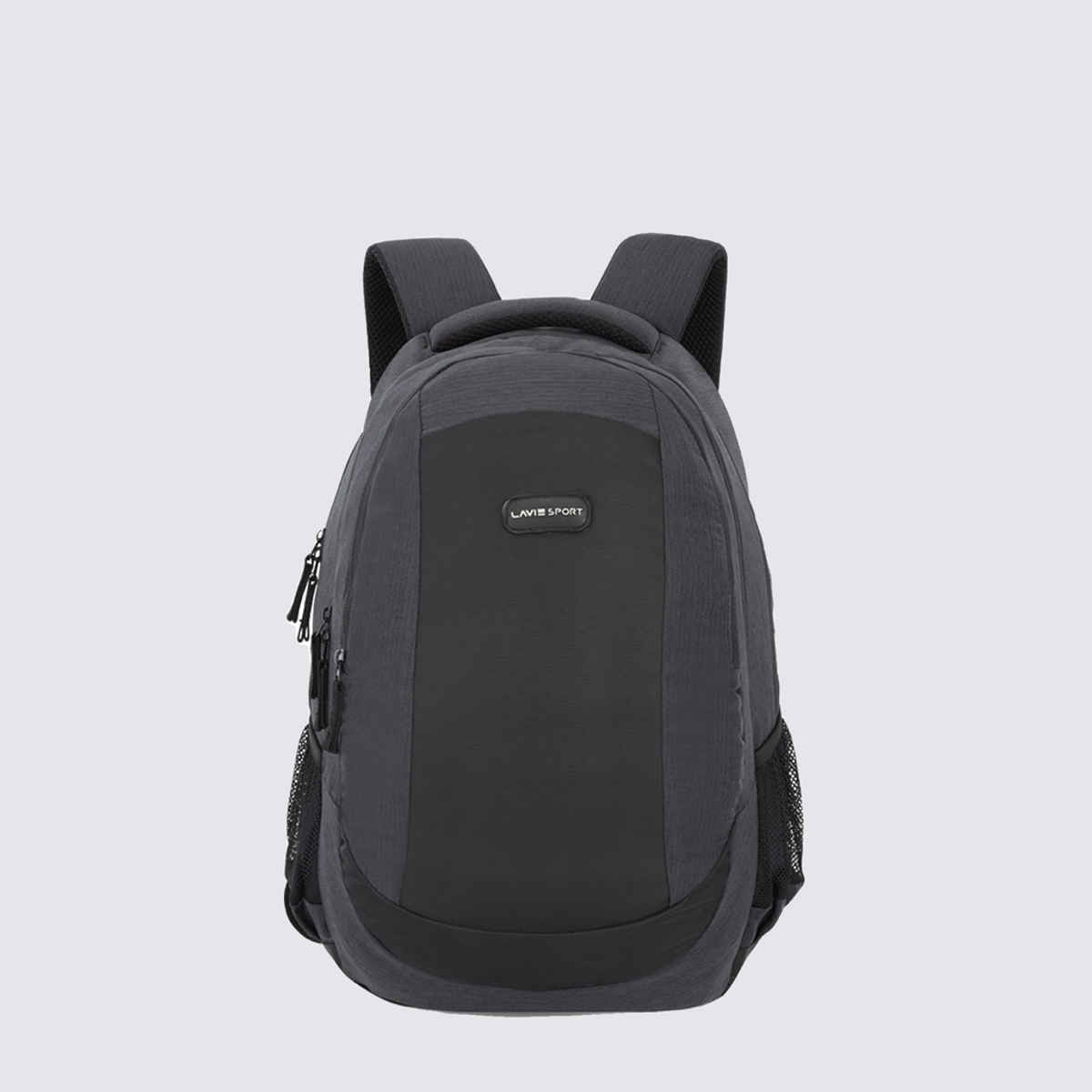Lavie Sport Pinnacle 34L Laptop Backpack For Men & Women | College Bag For Boys & Girls (Black)