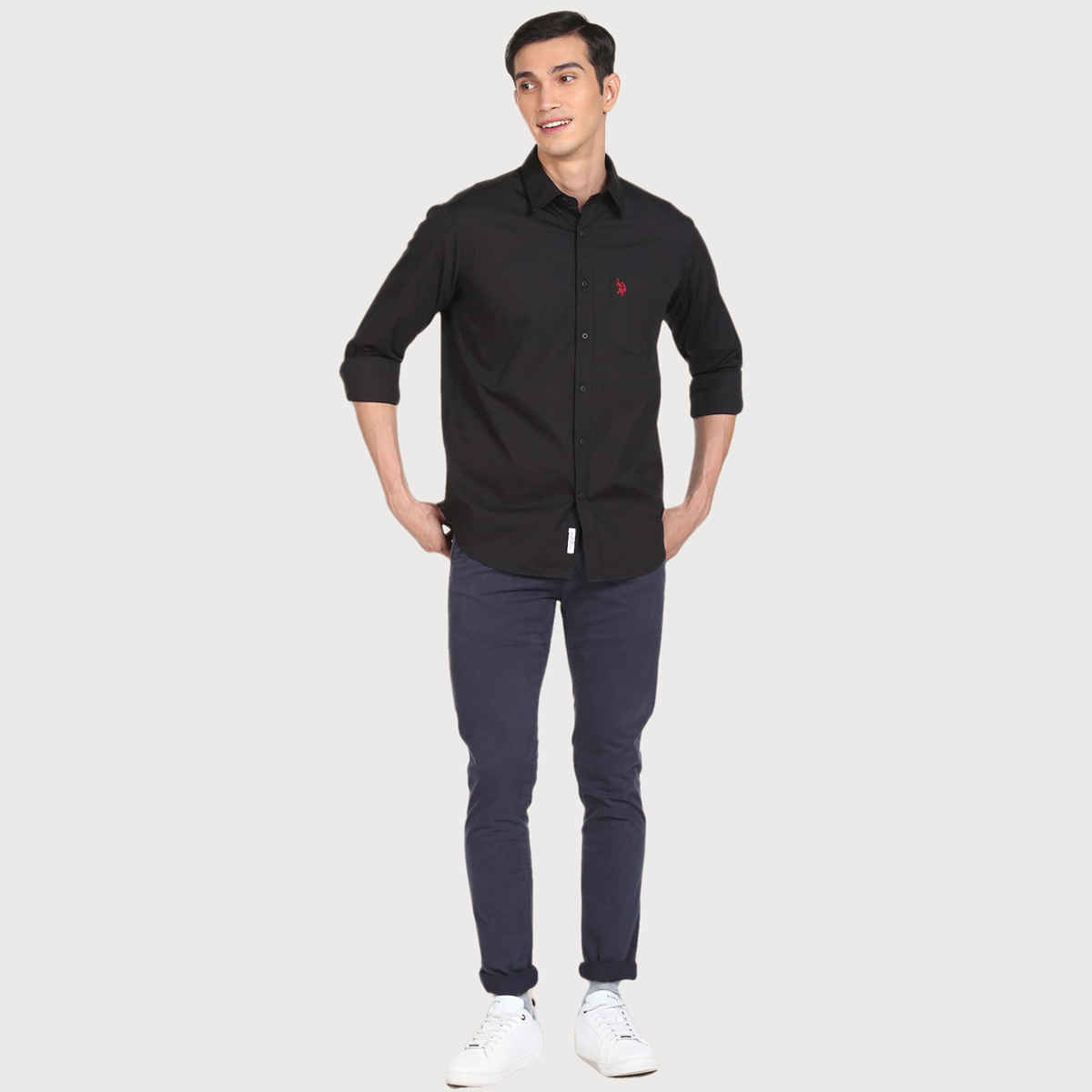 U.S. Polo Assn. | Shirts | S | Pack Of 1 | Black