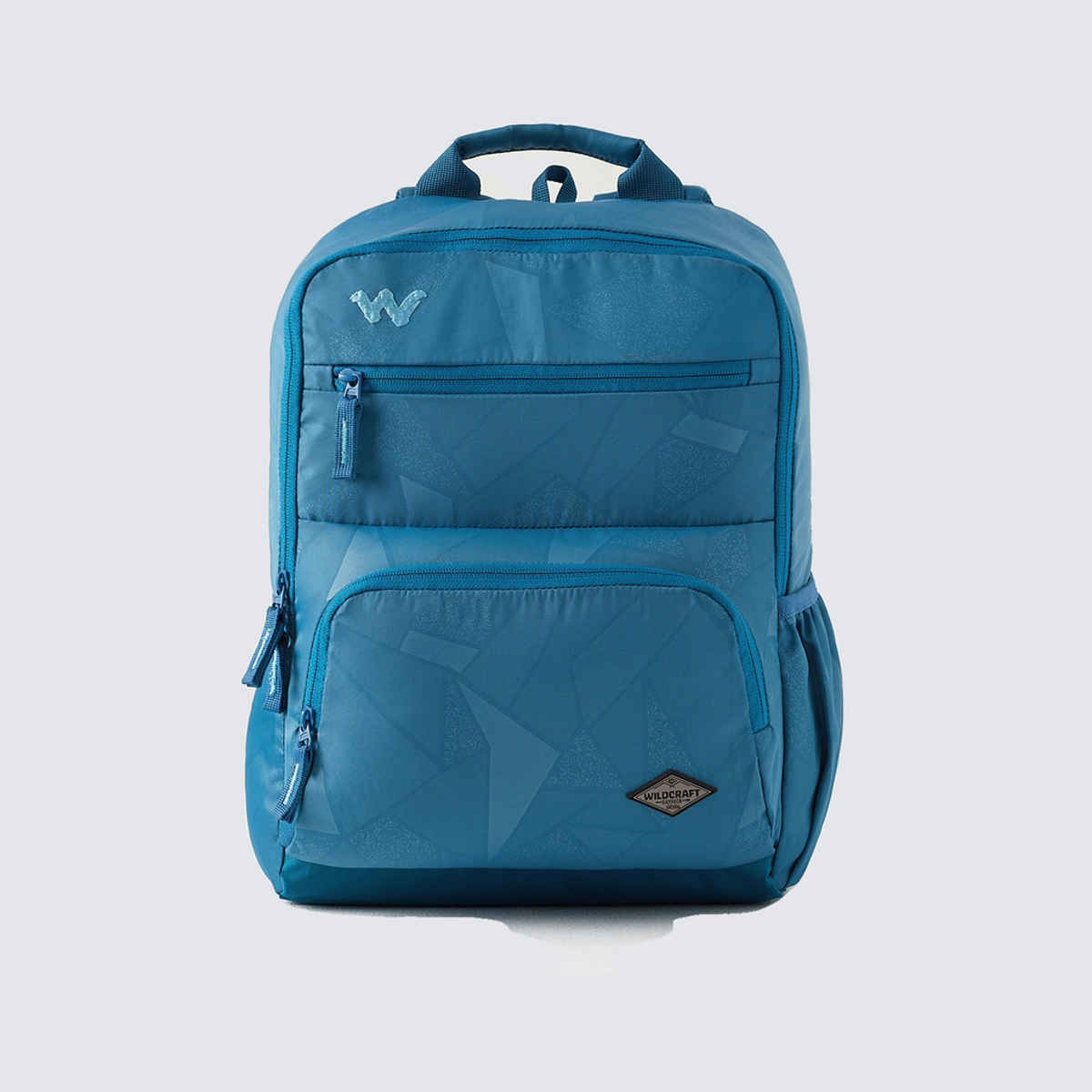Wildcraft Unisex Solid Polyester Twill Emboss 15 L Padded Grab Handle Backpack | Sapphire