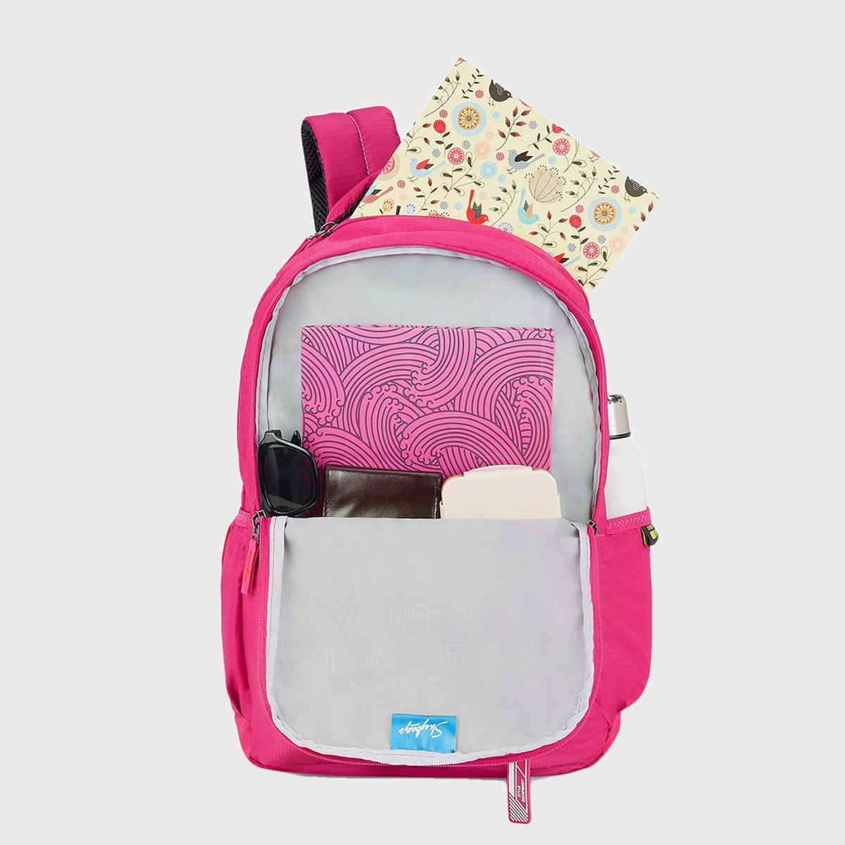 Skybags Unisex Polyester 22 L Backpack | Pink