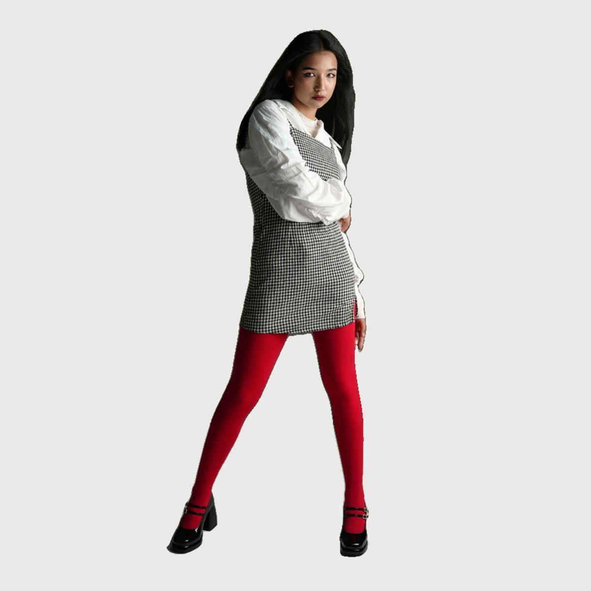 Theater Women's Rouge Stockings - Red