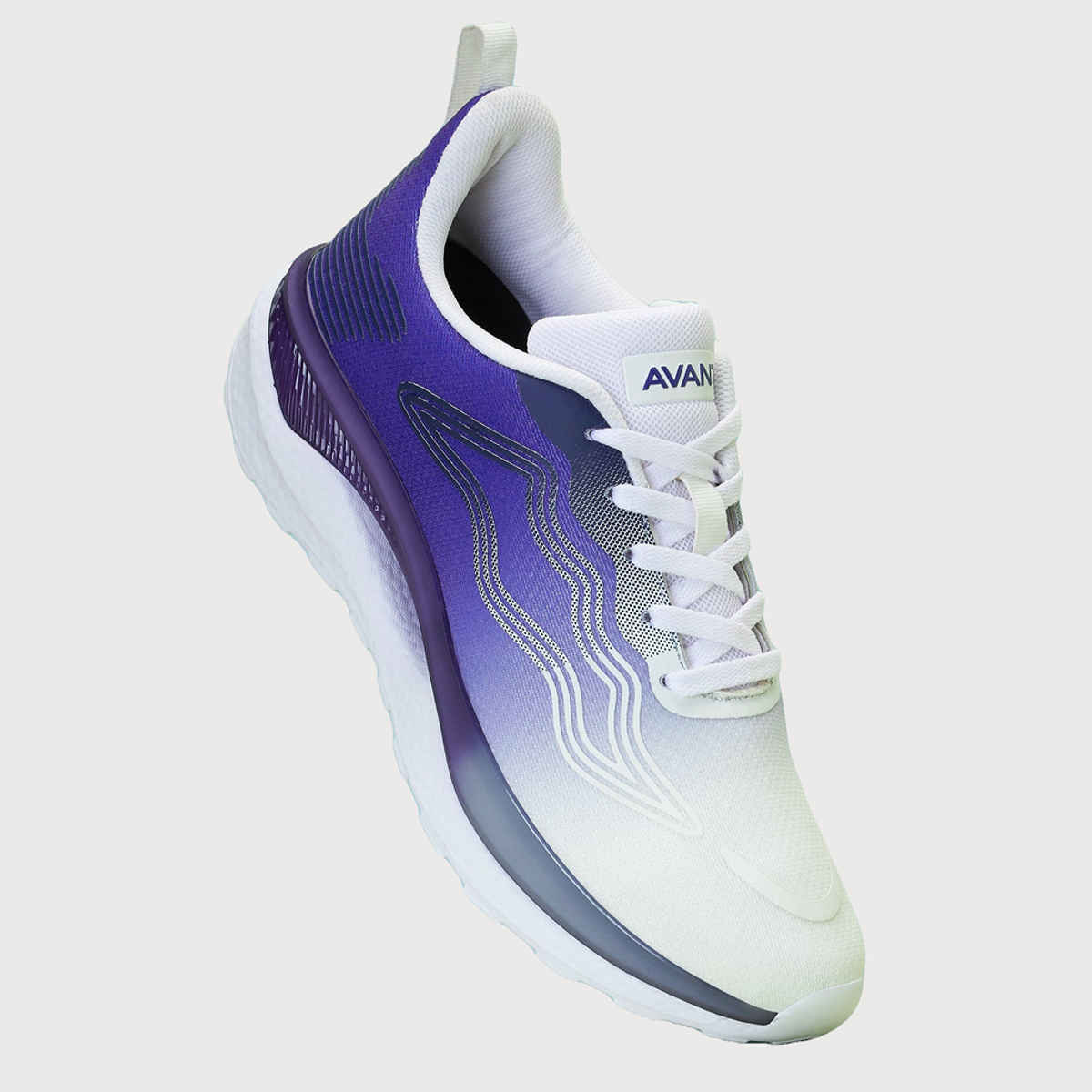 Avant Men's Hydra Sports Shoes | White and Blue - UK 9