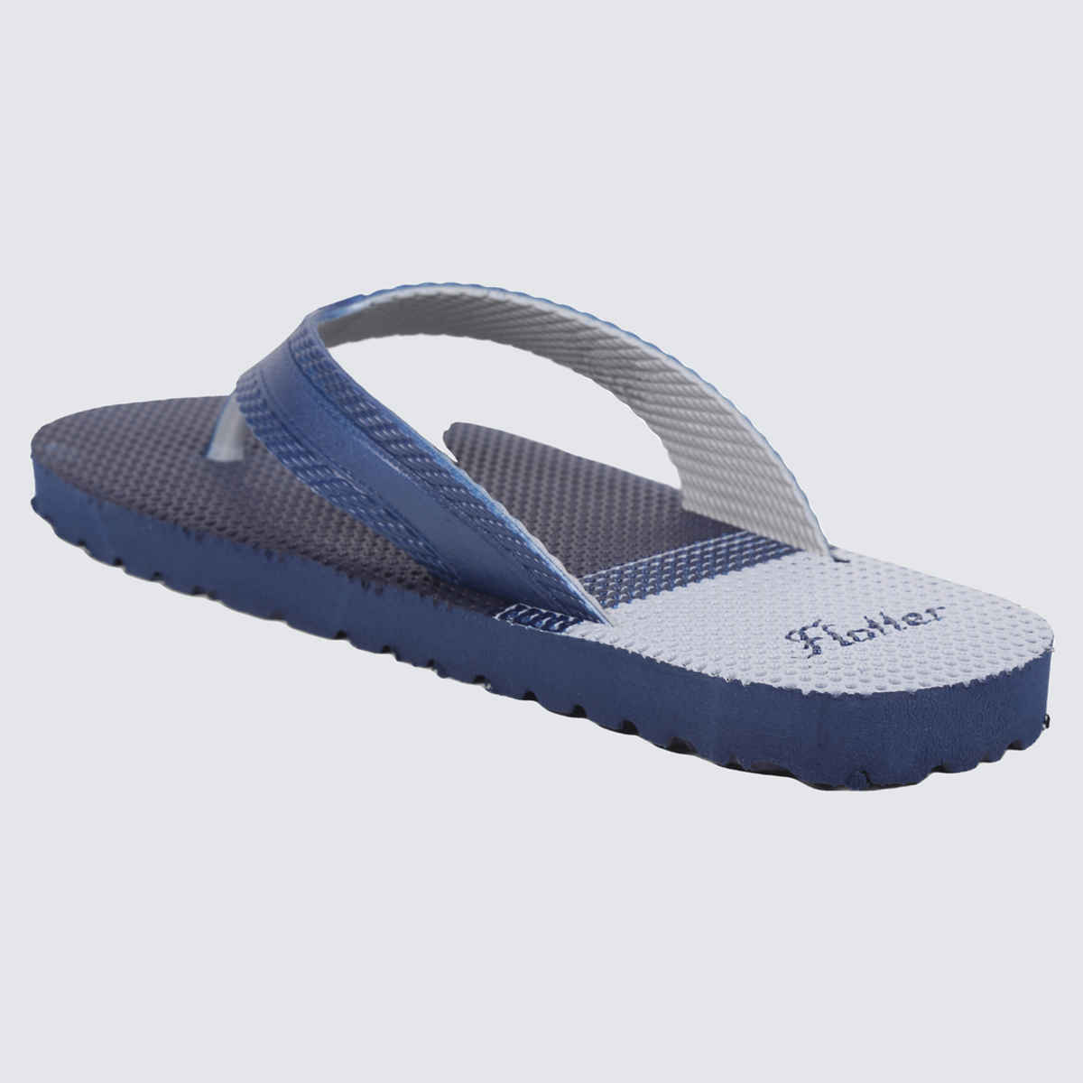 Action Men's Gfl-3804 Slippers | Evening Walk | Bathroom | Room Slippers | Blue and Grey - UK 6