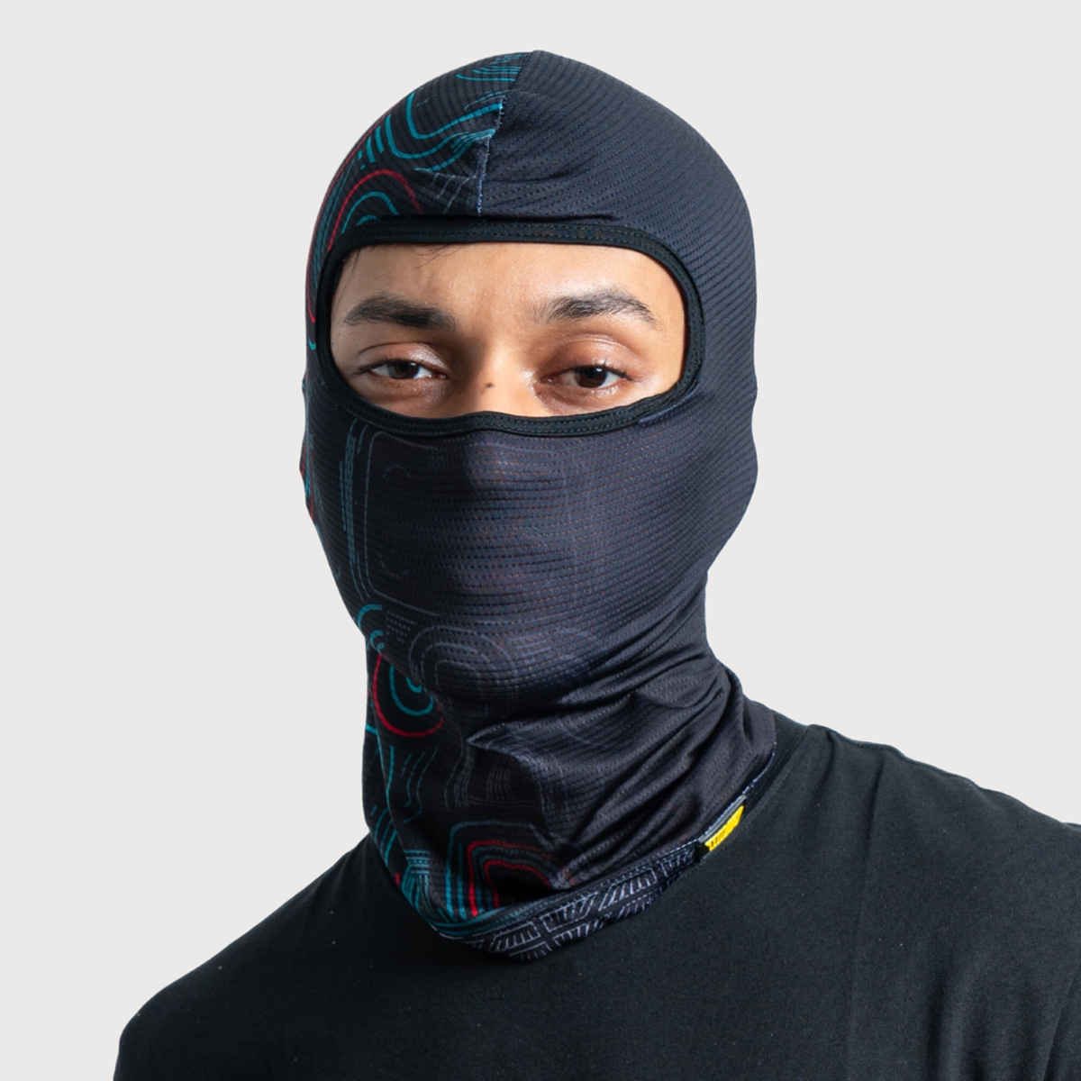 Tiivra Prand Grix Slash Cut Balaclava, Quick Dry, 4 Way Stretch