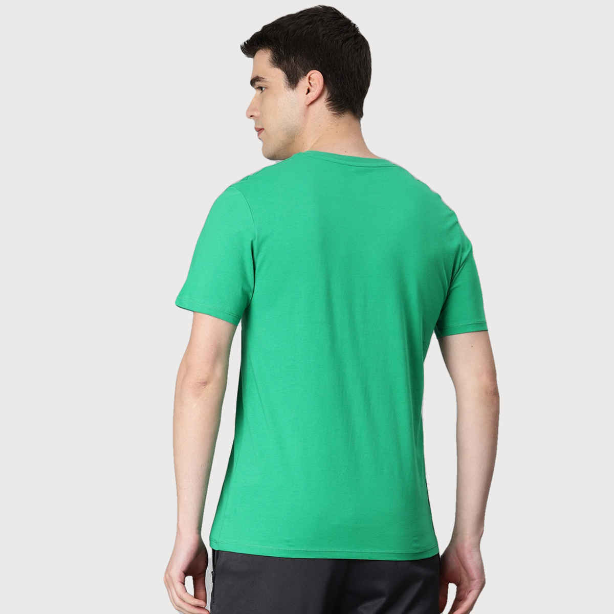 Alcis Men's Round Neck T-shirt | Green - XL