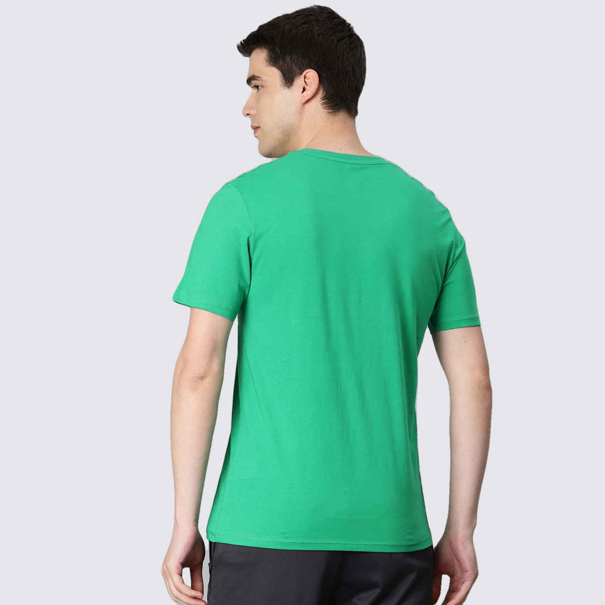 Alcis Men's Round Neck T-shirt | Green - XL