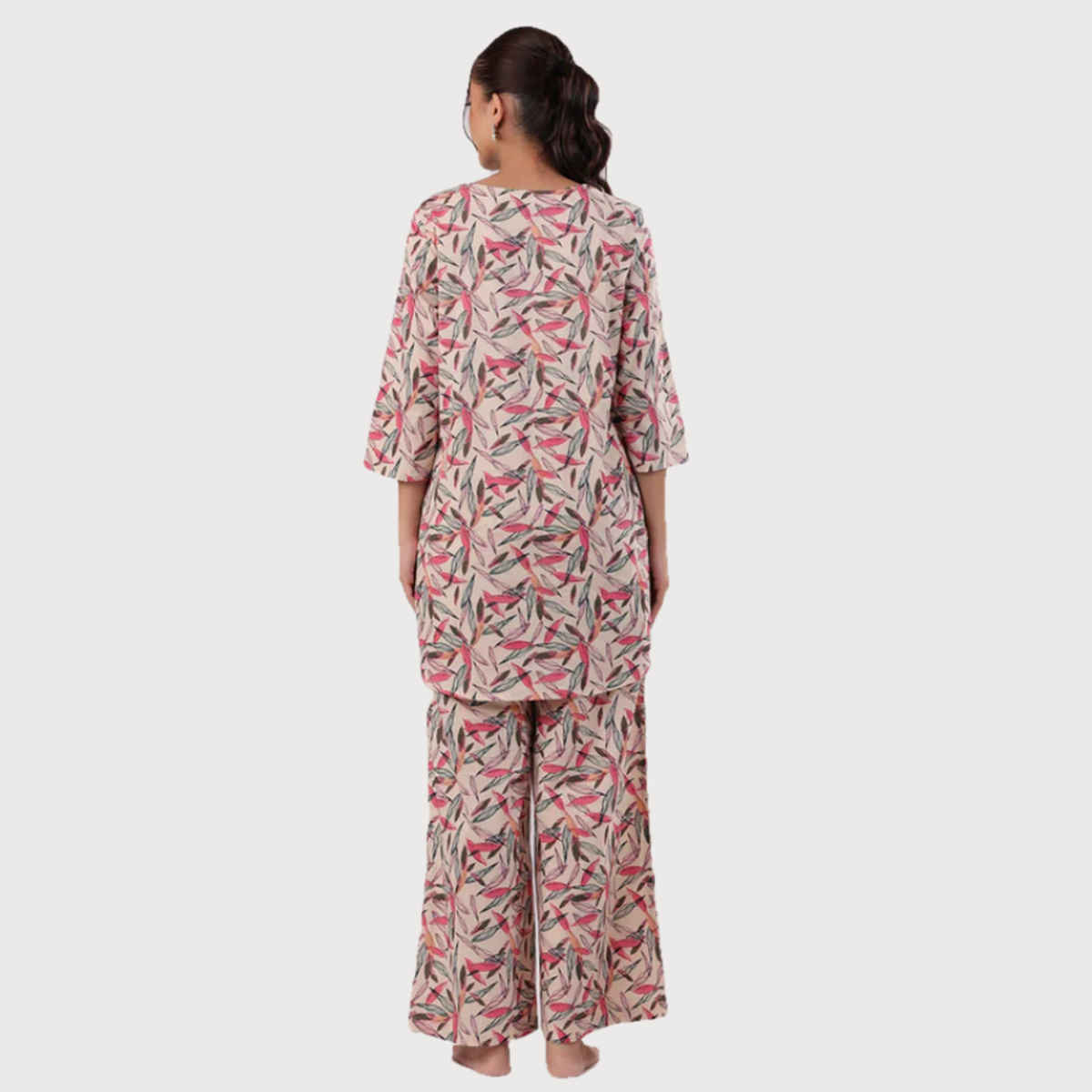 Sanskrutihomes Women Printed Colour Multicolor Night Suit SE-NSP-628 | M