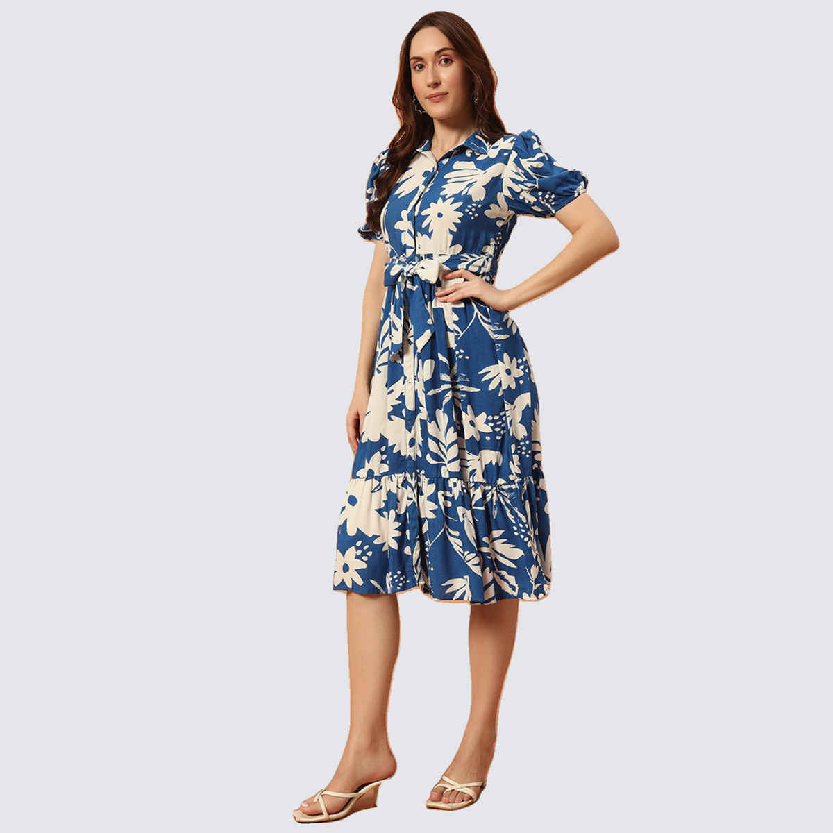 The Dry State Women's Dress | WDRE 1478C 2999 | Blue - L