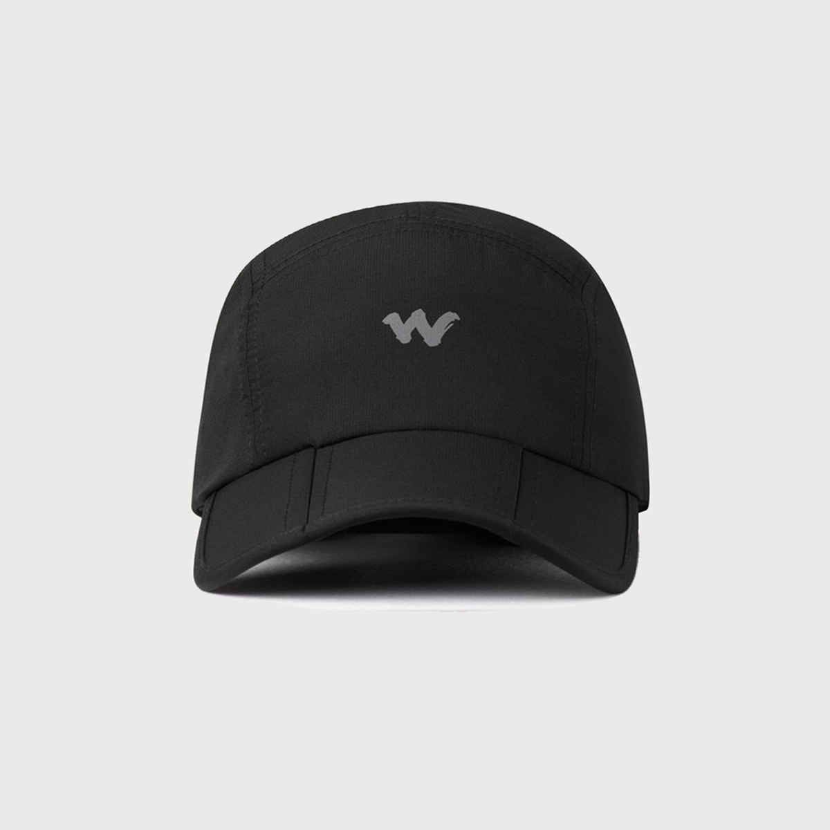 Wildcraft Men's Solid Polyester Cap | Black - Free Size