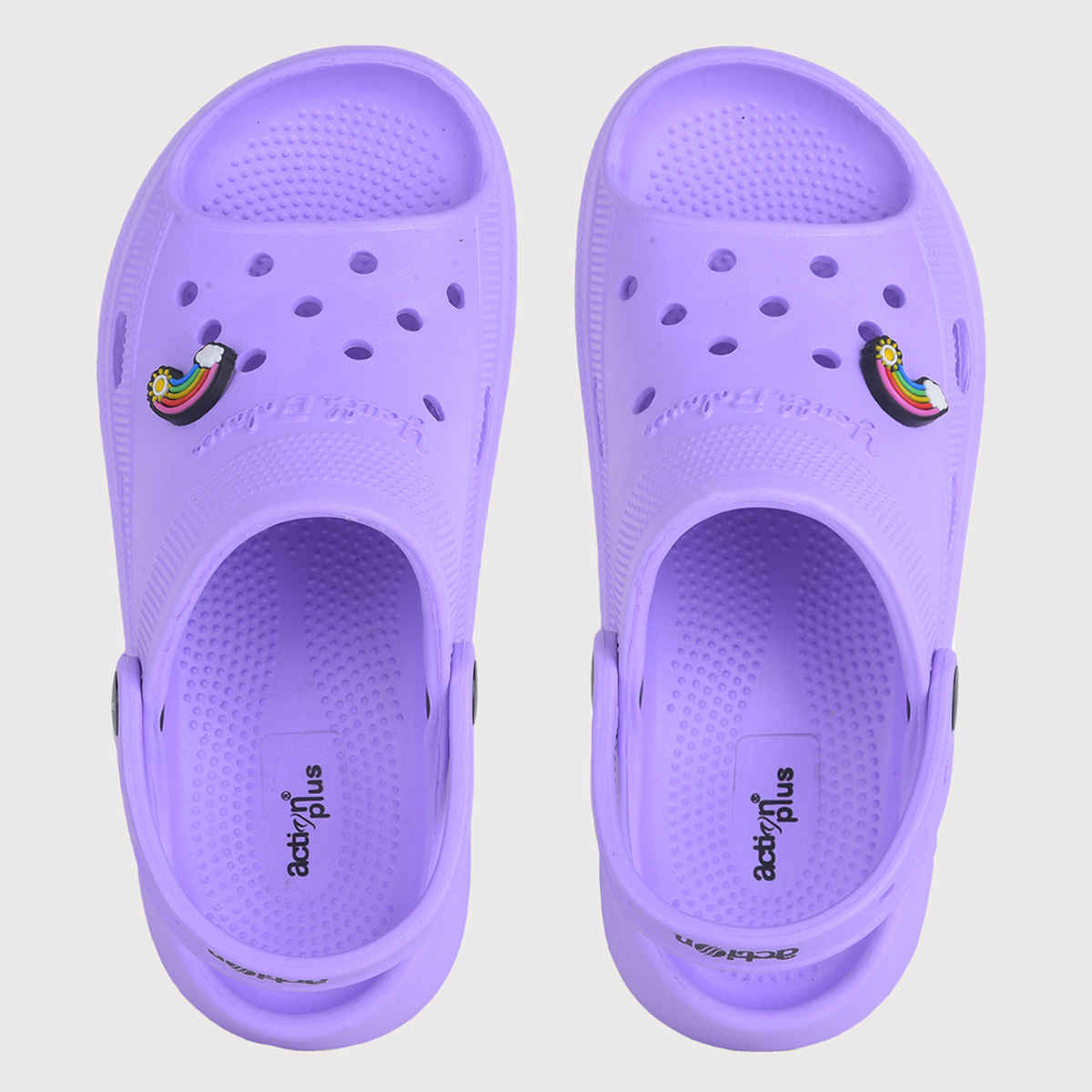 Action Girl's Ontl-22 Soft Sandals | Latest Design Sandals | Office Weal Sandals | Lavender - UK 7