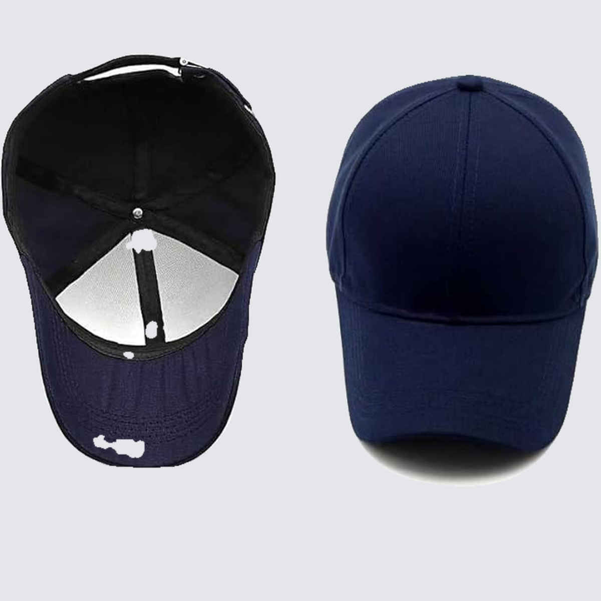 Blynk Unisex Solid Color Baseball Cap with Adjuable Back | Blue