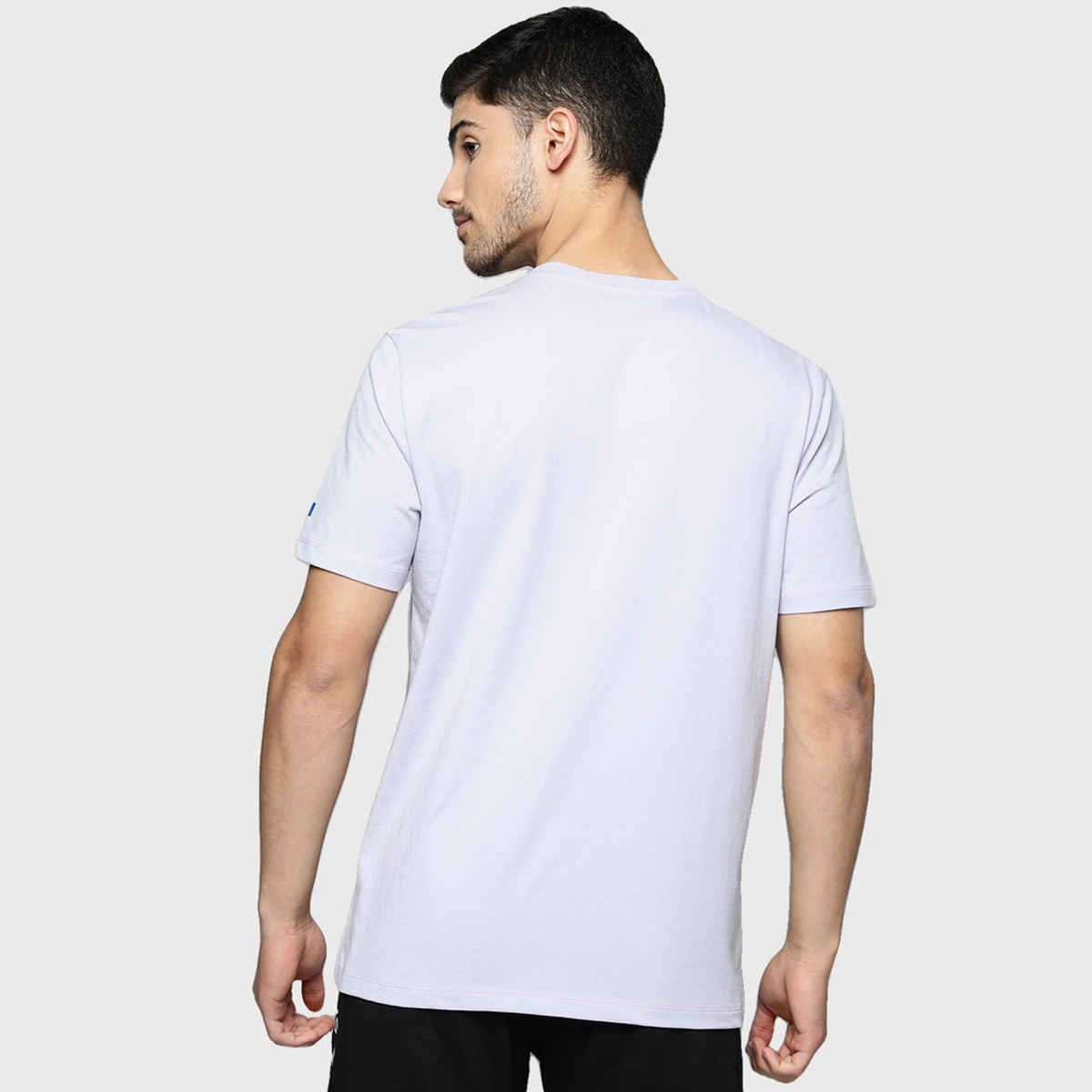 Alcis Men's Round Neck T-shirt | Blue - L