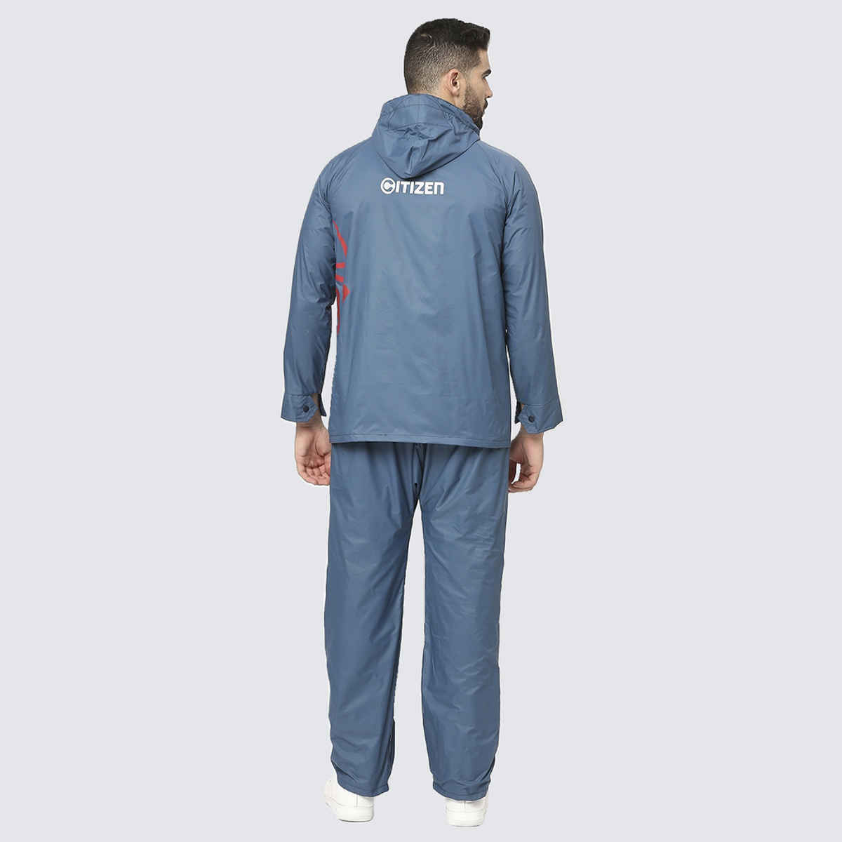 Citizen Reversible Raincoat With Pant Marvel Series Spiderman- Blue - CRO3-2XL