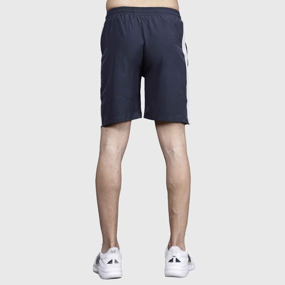 Texfro Men's Solid Knee Length Sports & Regular Shorts with Side Pockets - Grey | L