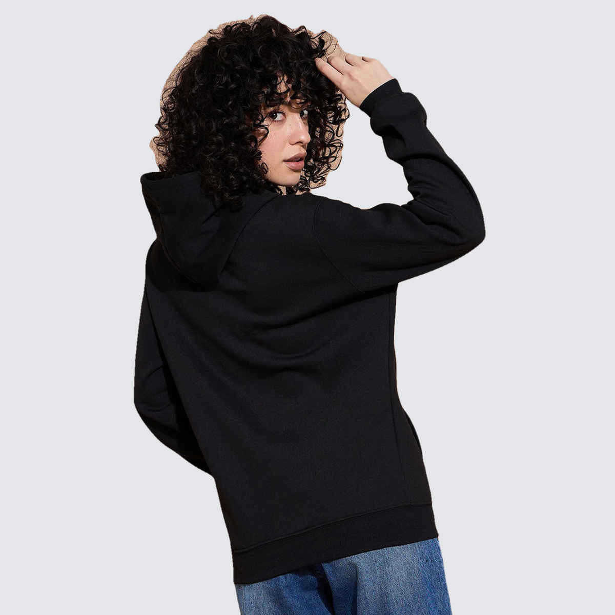 Smartees Women's Sweatshirt | SS 1377 | Black - L