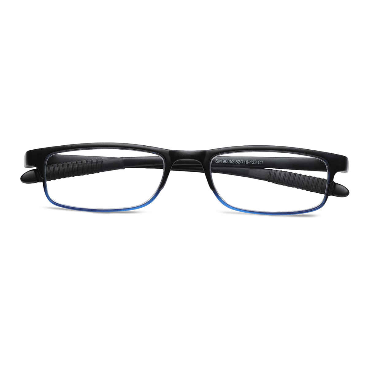 Specsmakers Unisex Solid TR90 Computer Glasses | Dark Blue