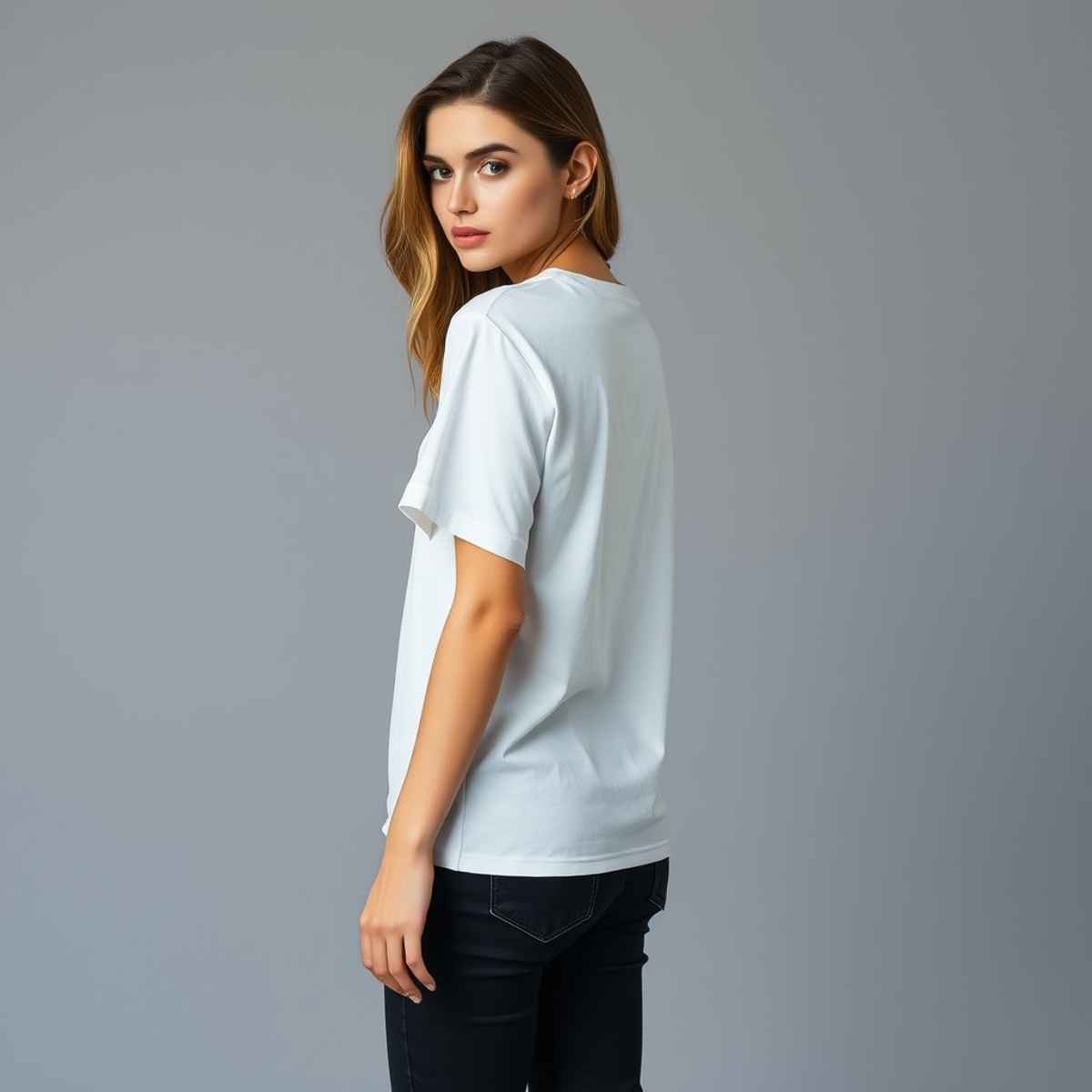 Springman Unisex Round Neck T-shirt | White - XL