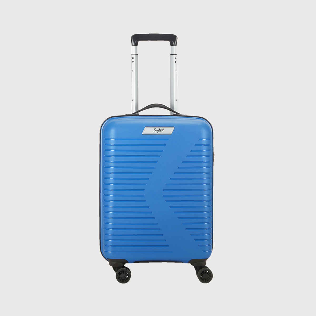 Skybags Unisex Solid PP 197 L Trolley Bag | Blue - L