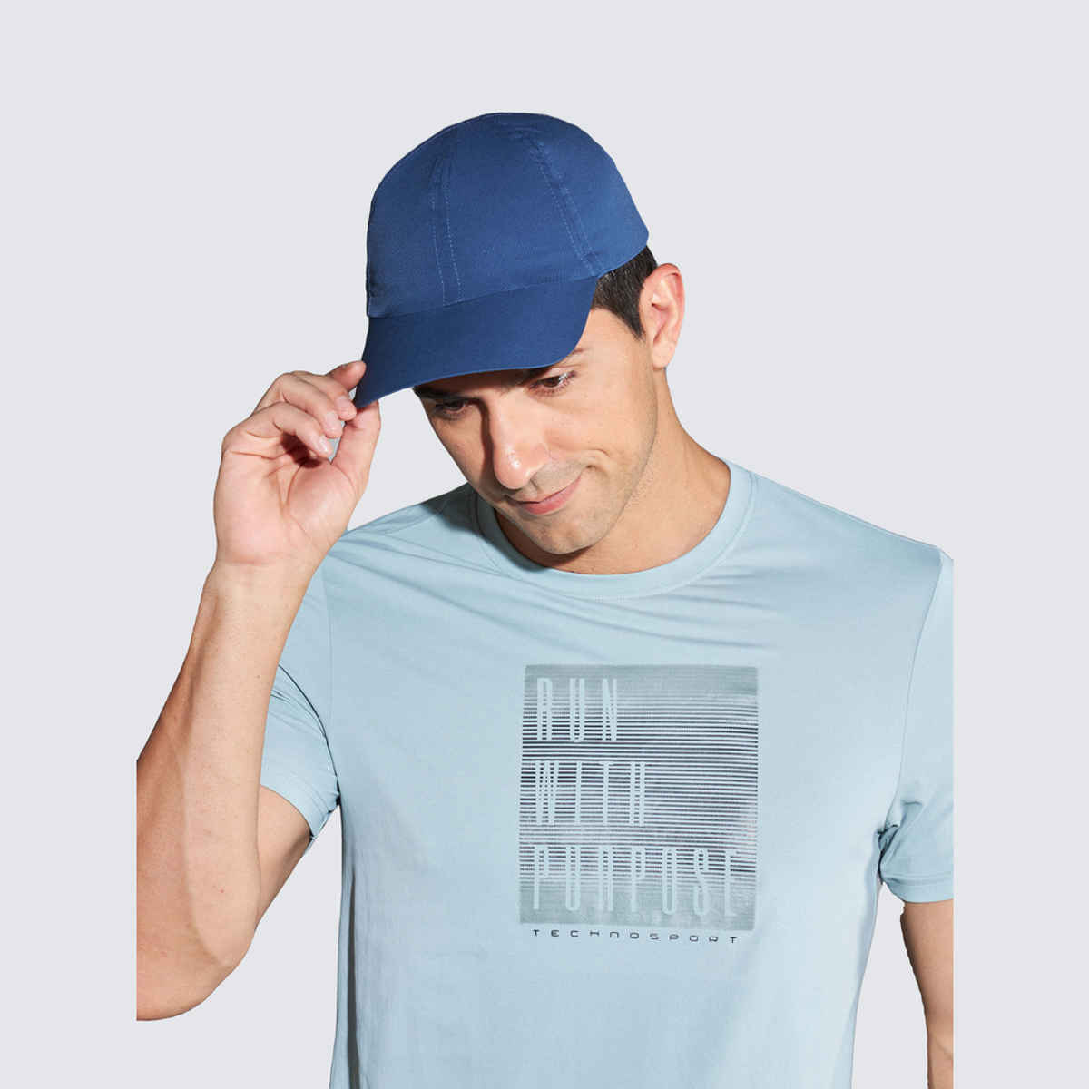 Technosport Unisex Training Baseball Cap | Light Navy